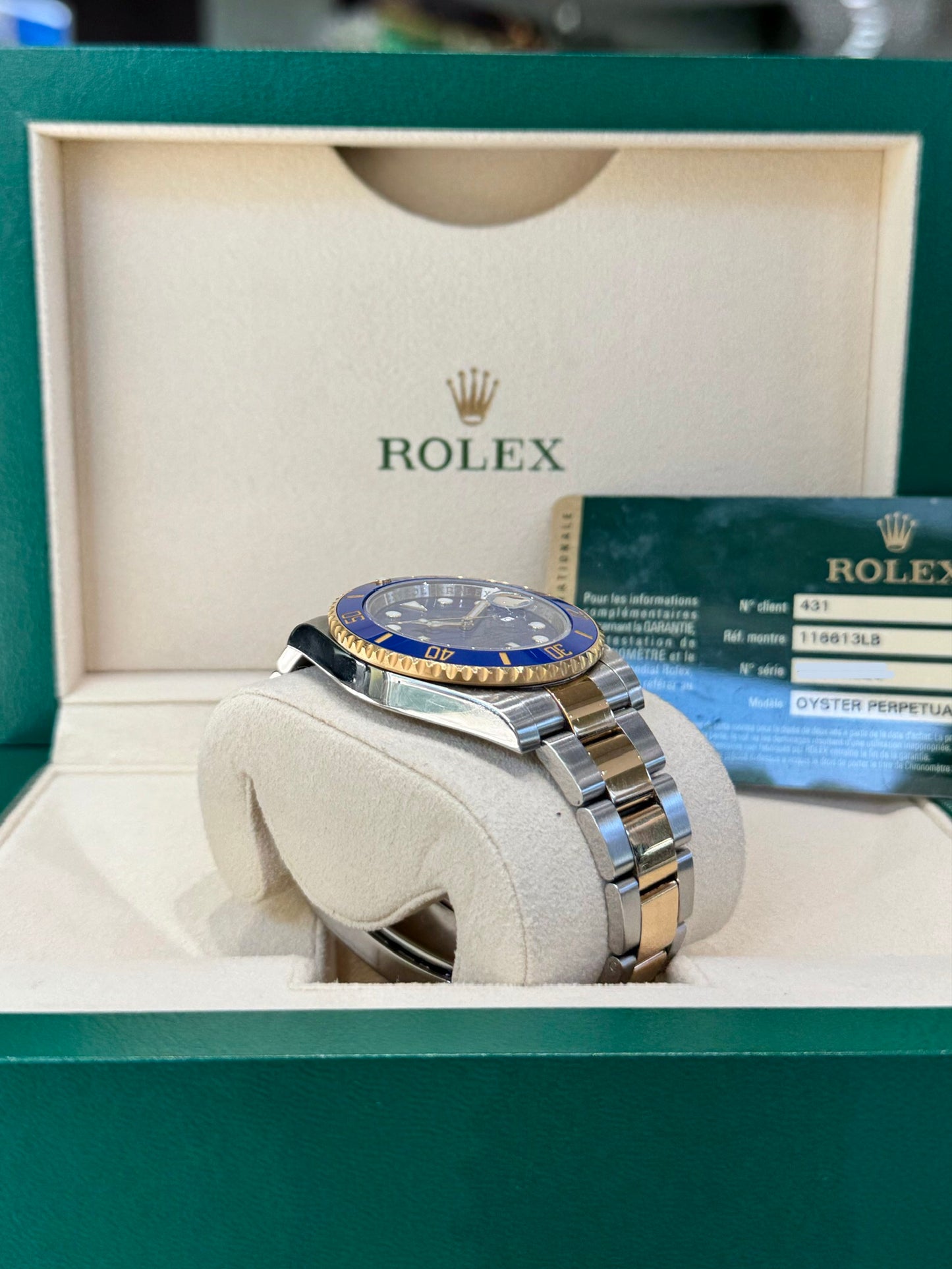 2011 Rolex Submariner 116613LB