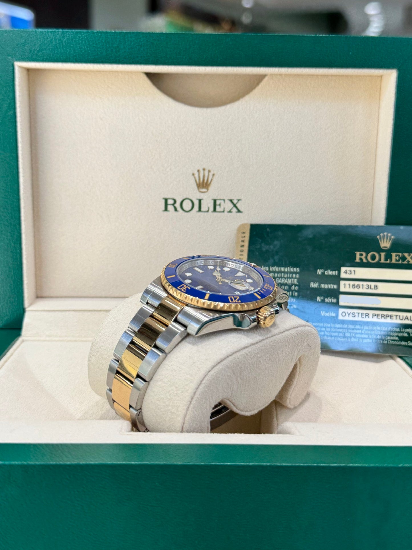 2011 Rolex Submariner 116613LB