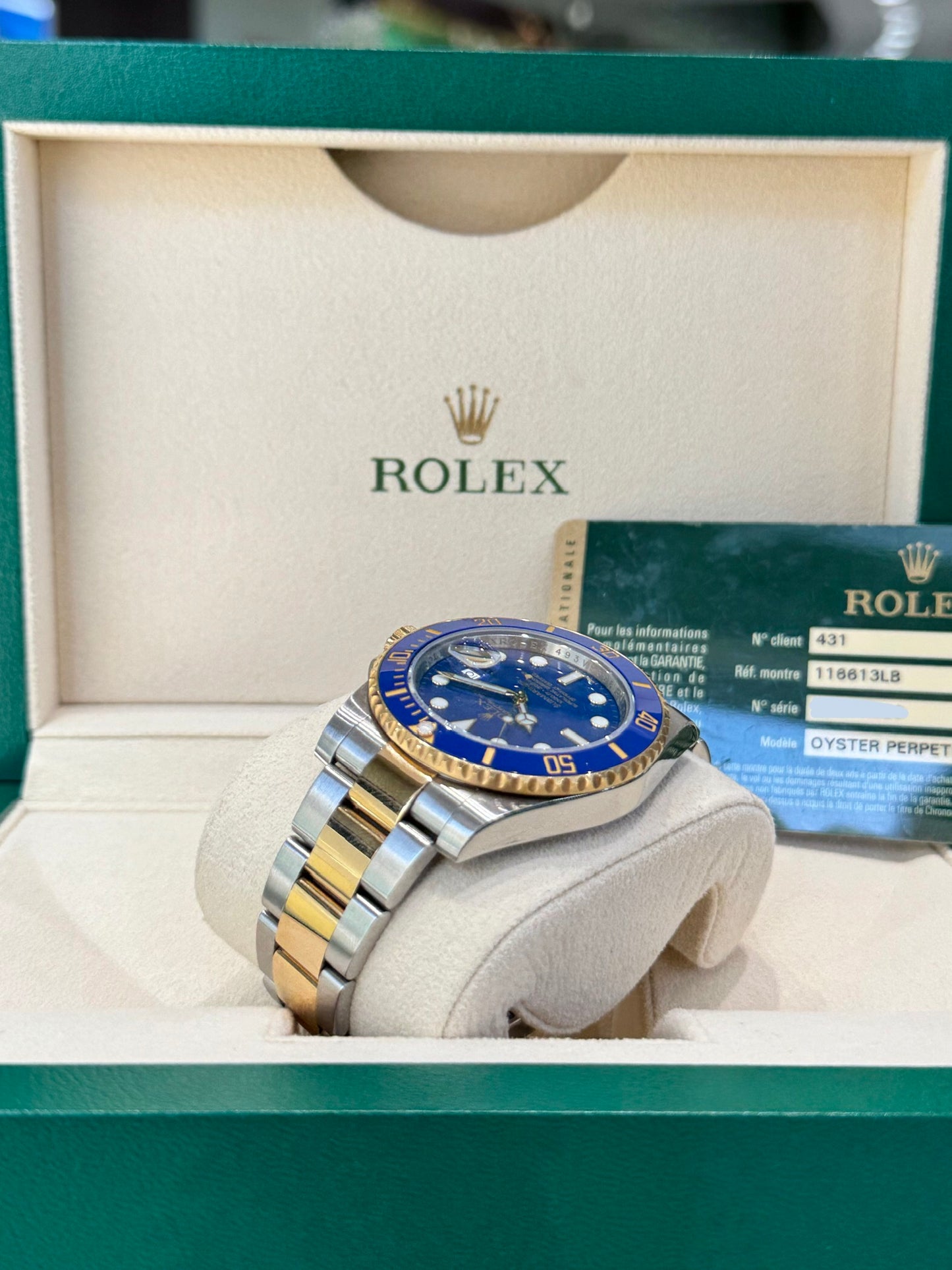 2011 Rolex Submariner 116613LB