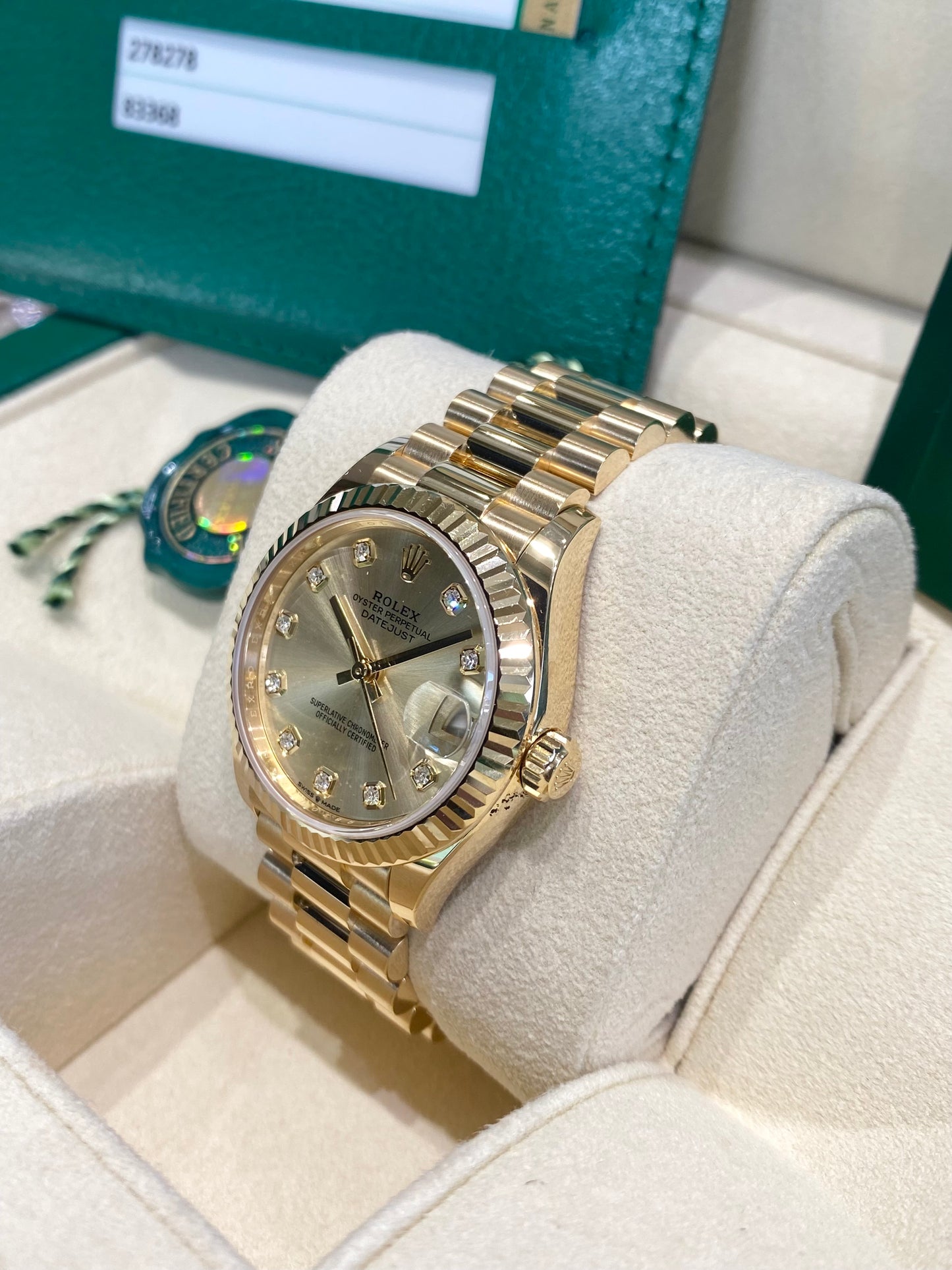 2019 Rolex Datejust 31 278278