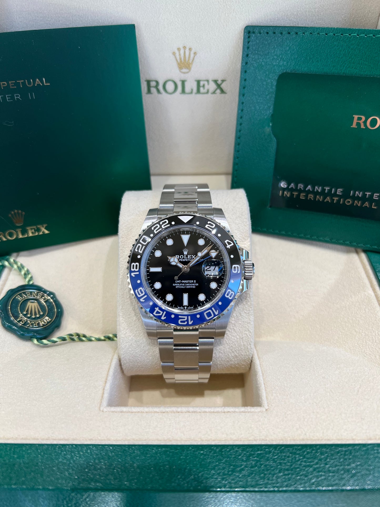 2024 Rolex GMT-Master II Batman 126710BLNR