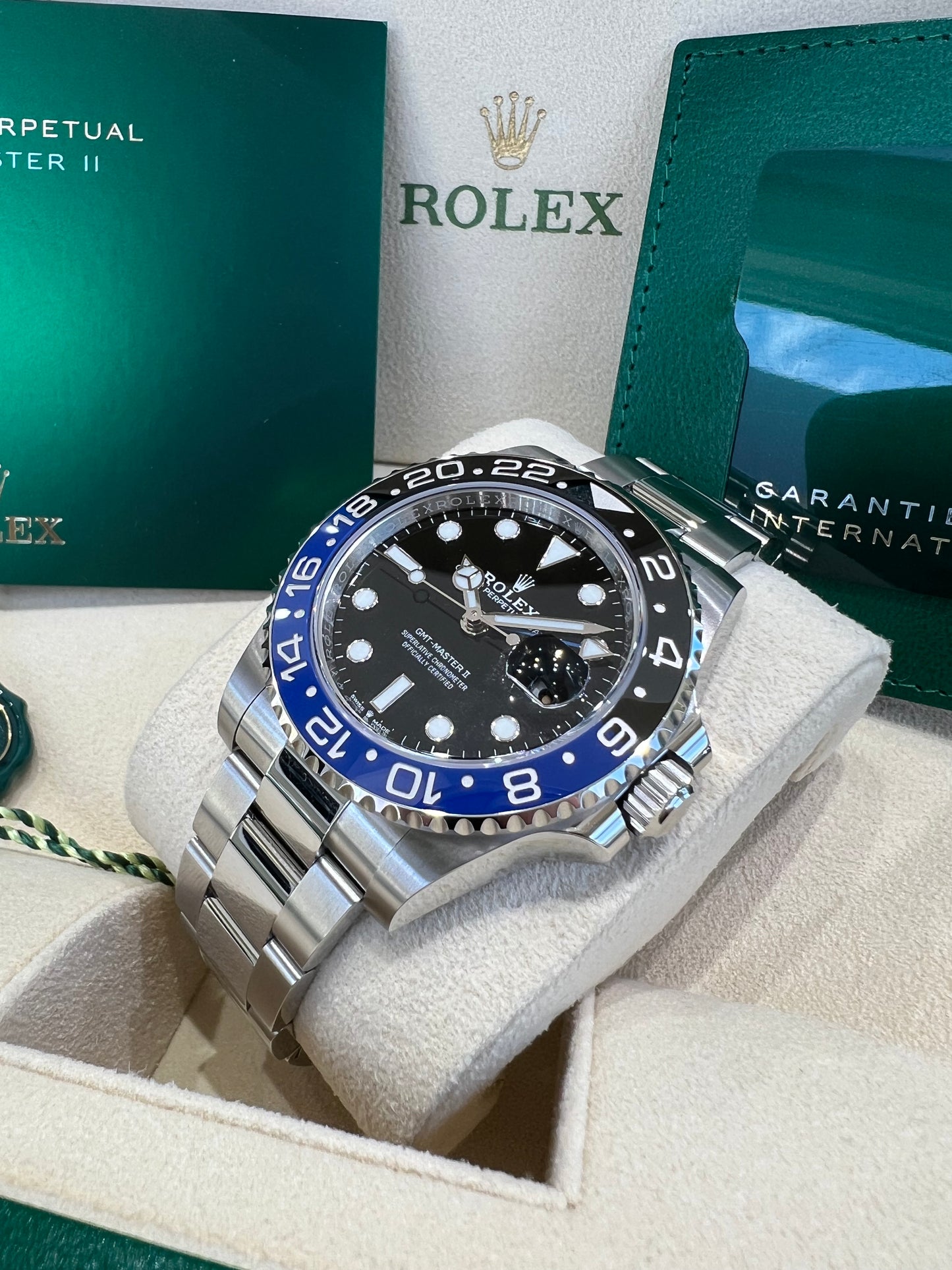2024 Rolex GMT-Master II Batman 126710BLNR