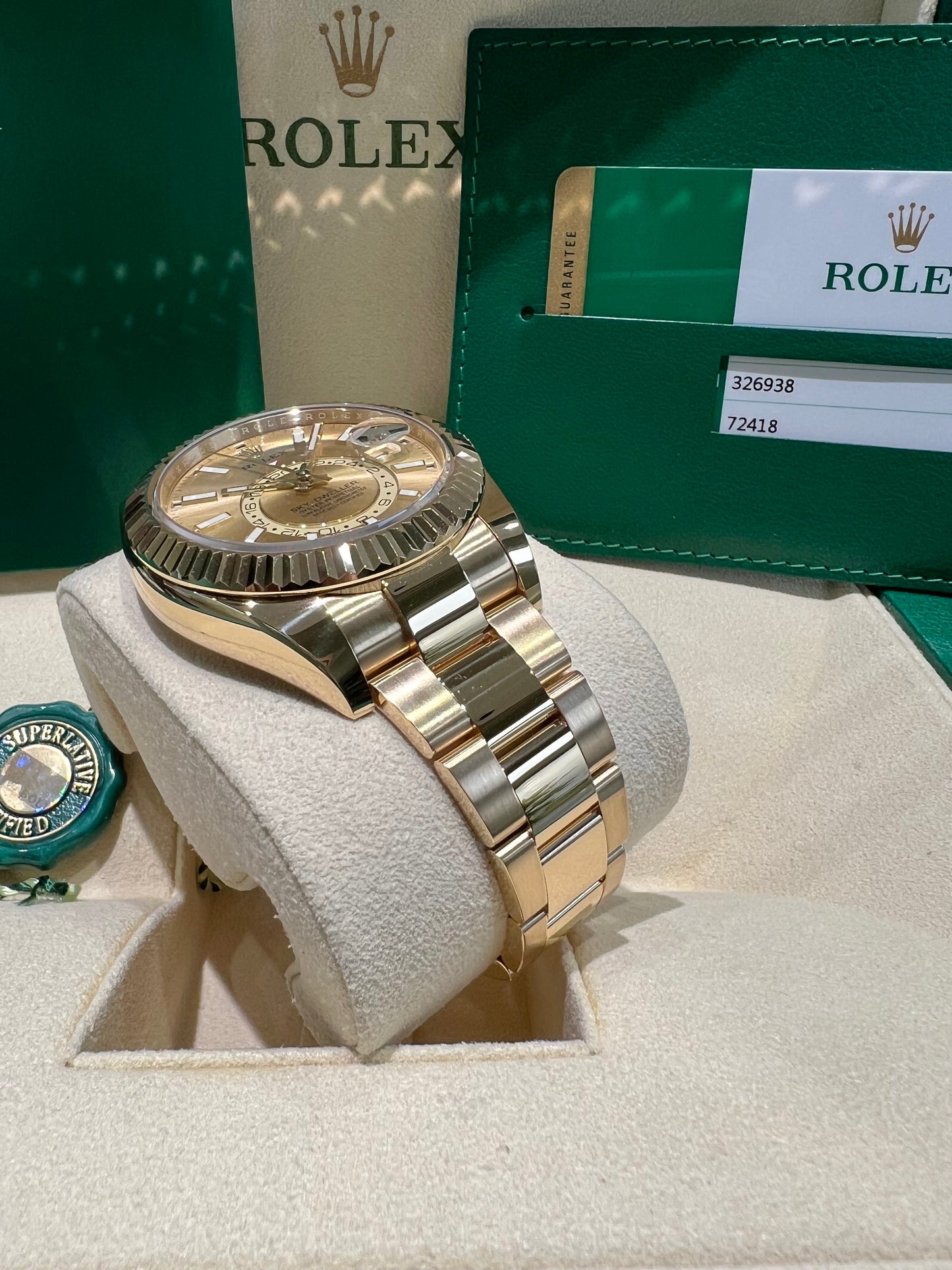 2018 Rolex Sky-Dweller 326938