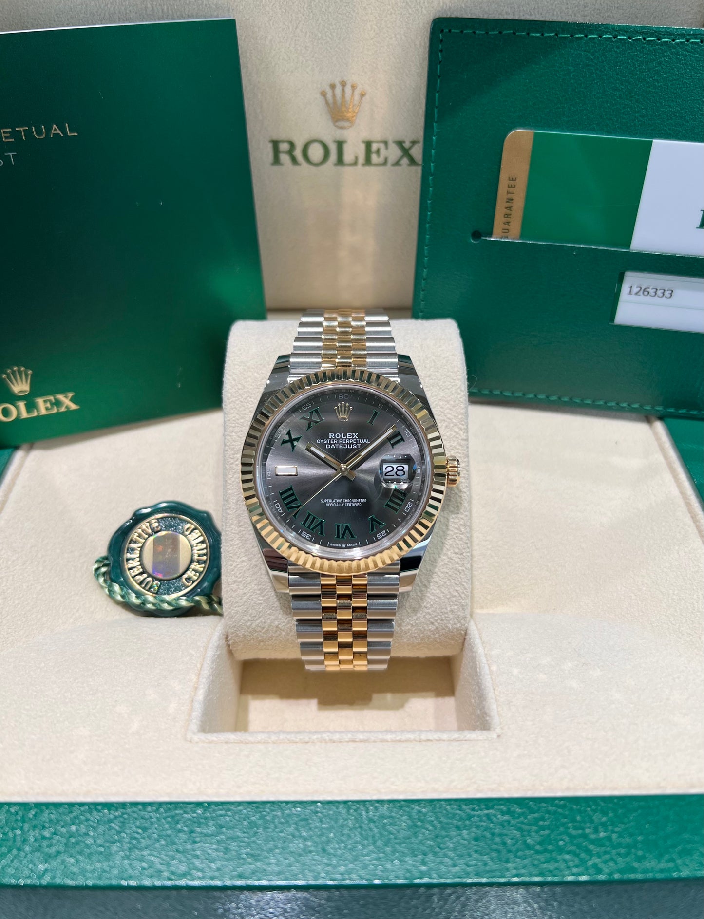 2019 Rolex Datejust 41 126333