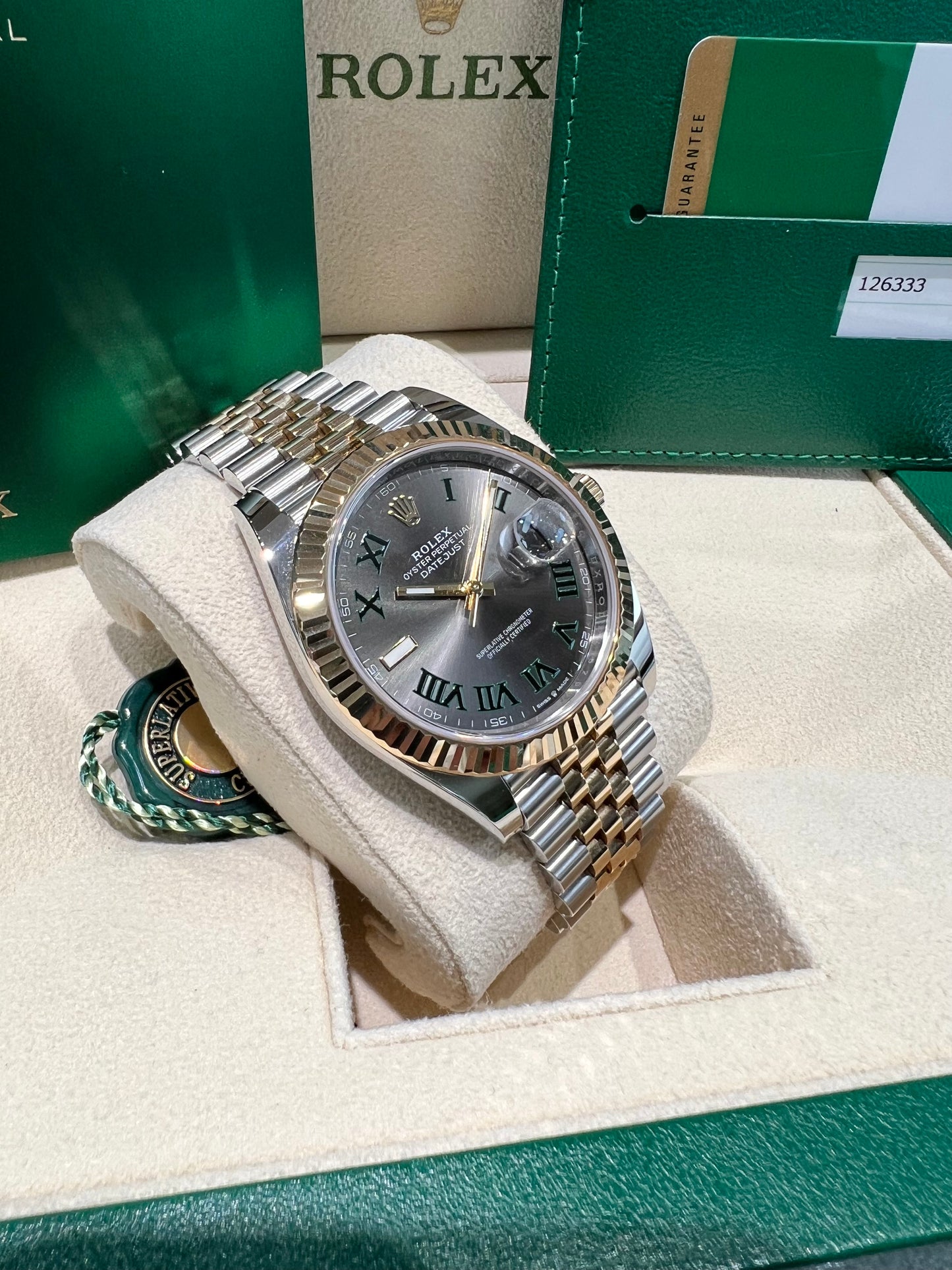 2019 Rolex Datejust 41 126333