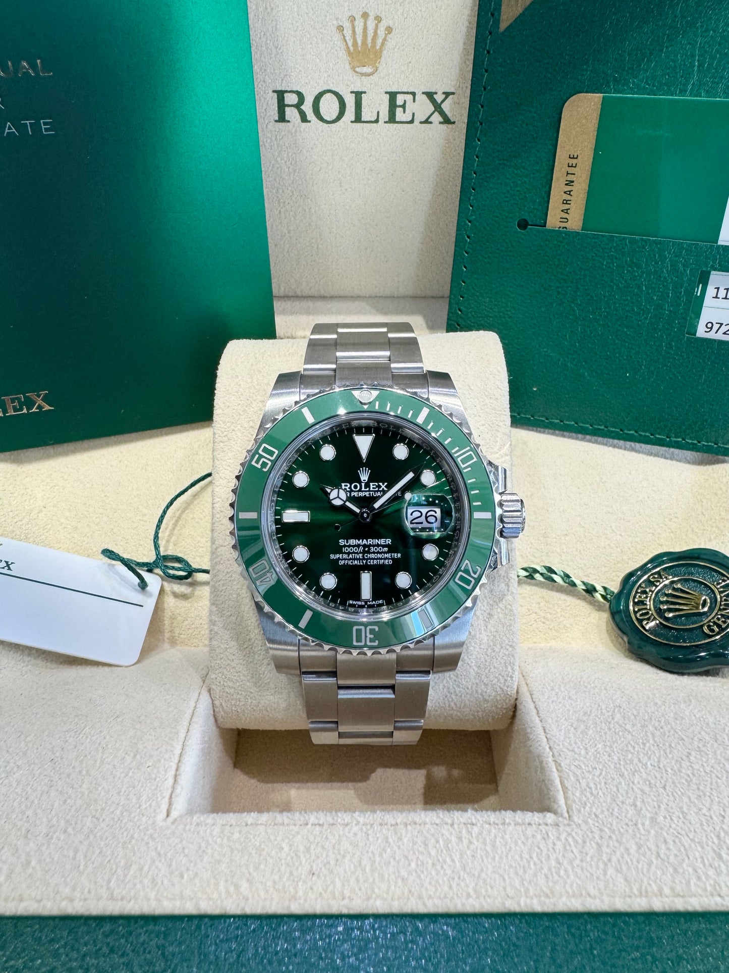 2019 Rolex Submariner Hulk 116610LV