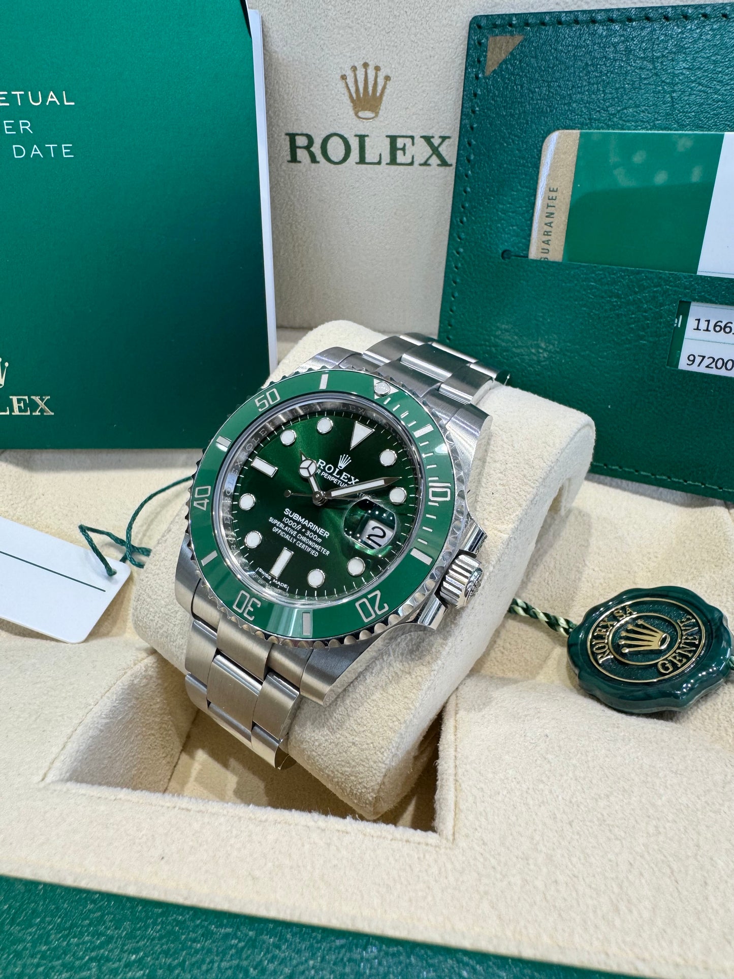 2019 Rolex Submariner Hulk 116610LV