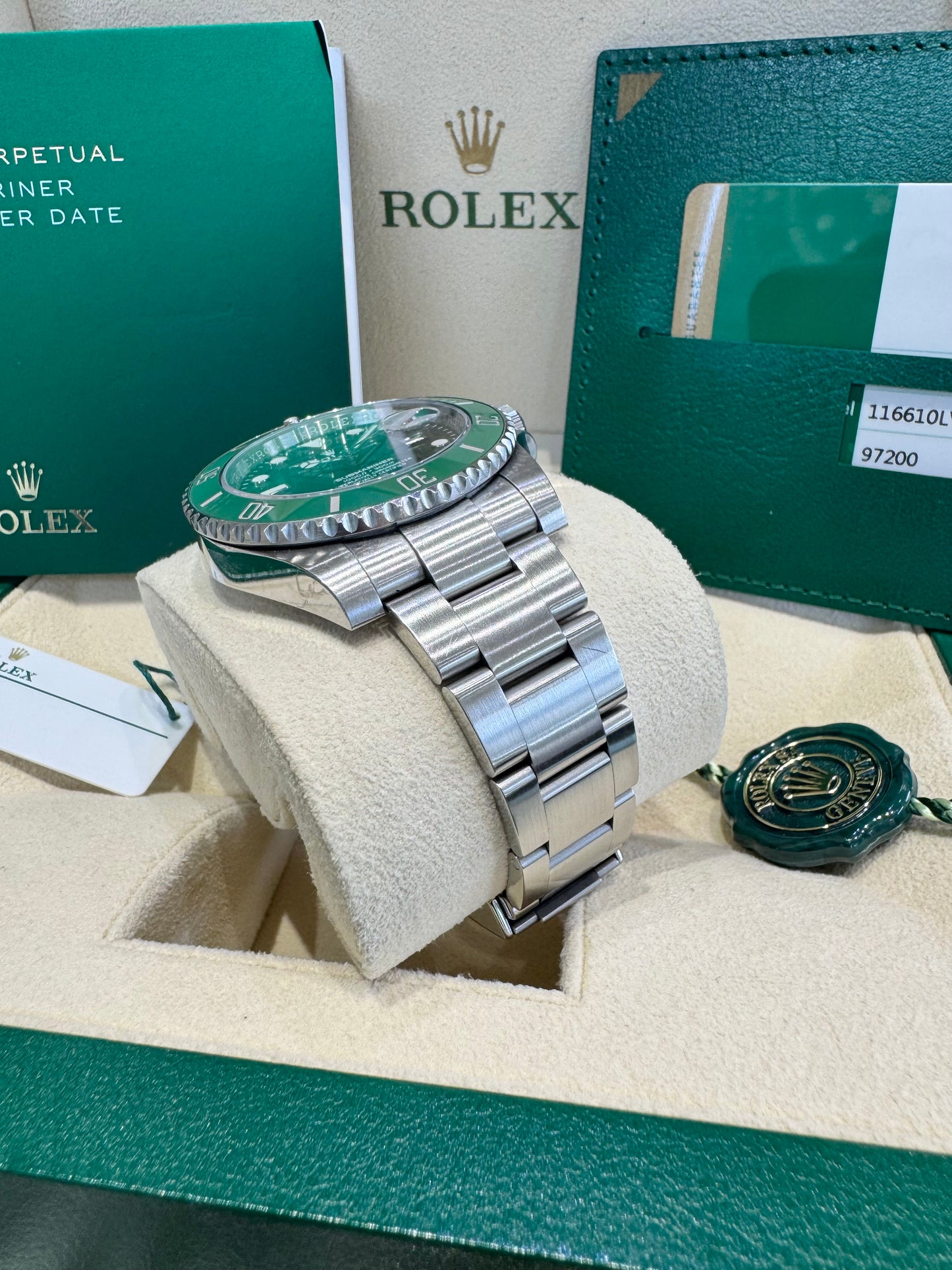 2019 Rolex Submariner Hulk 116610LV