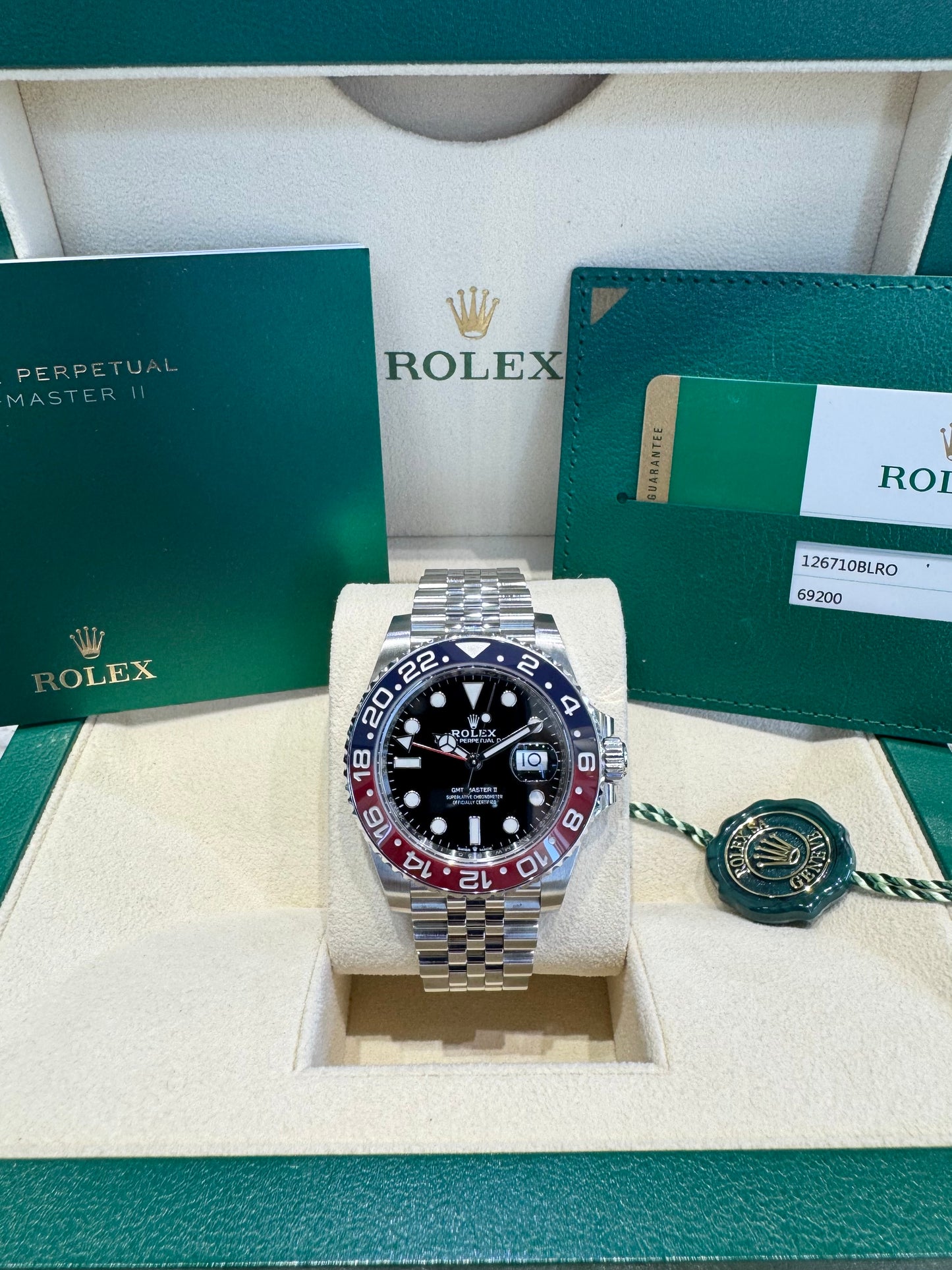 2020 Rolex GMT-Master II Pepsi 126710BLRO