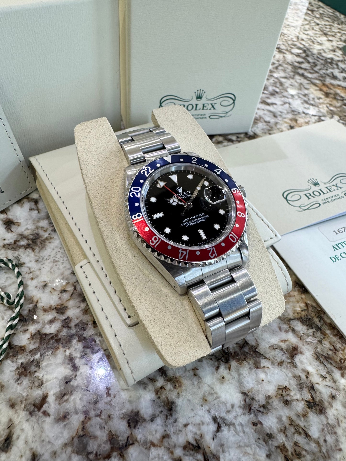 1996 Rolex GMT-Master 16700 CPO 2023