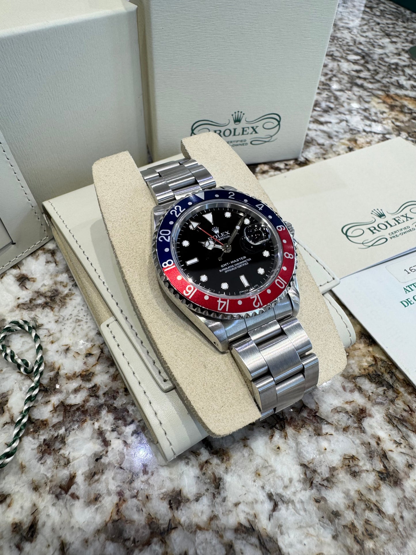 1996 Rolex GMT-Master 16700 CPO 2023