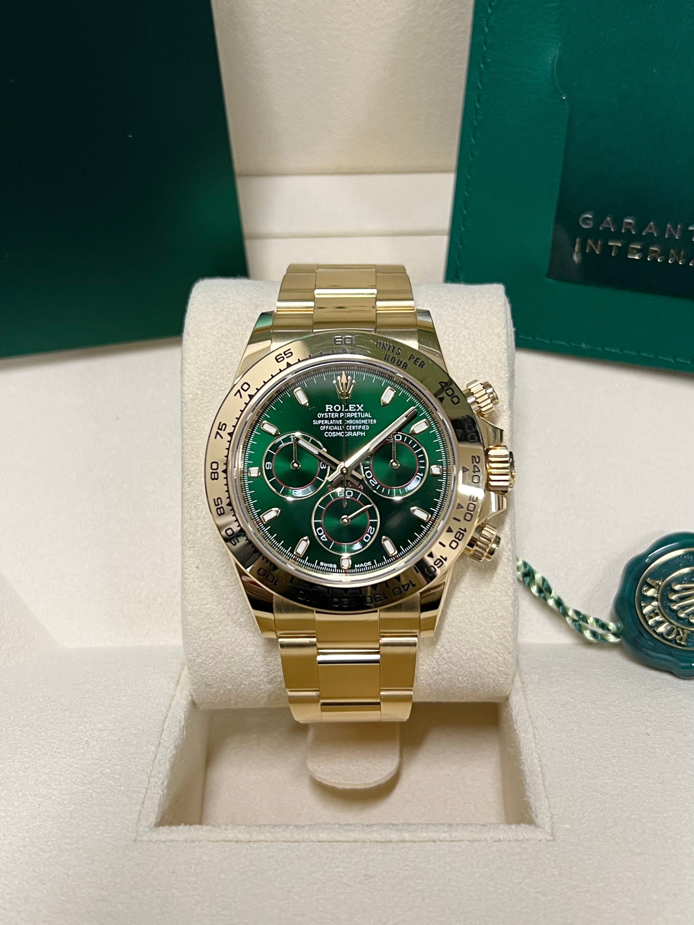 Rolex hotsell daytona emerald