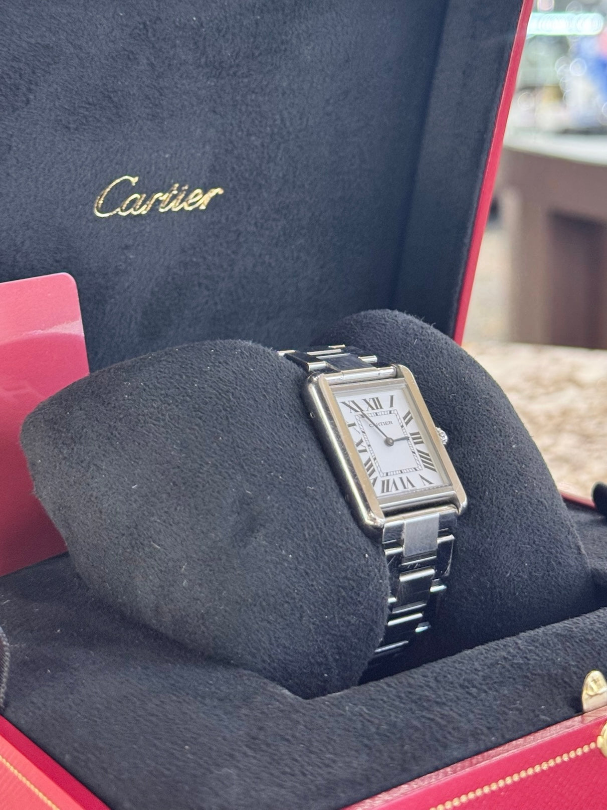 2019 Cartier Tank Solo Small W5200013