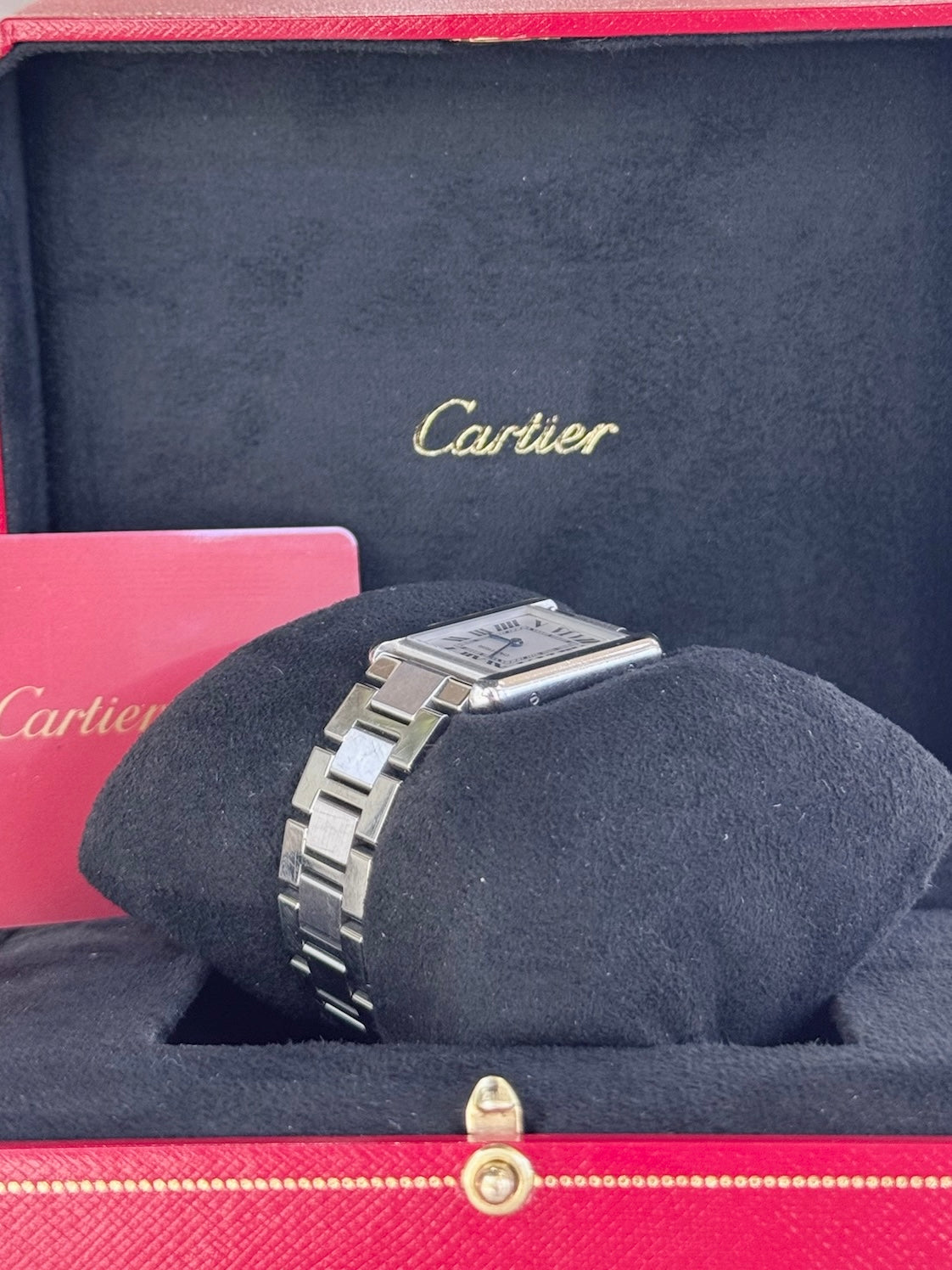 2019 Cartier Tank Solo Small W5200013