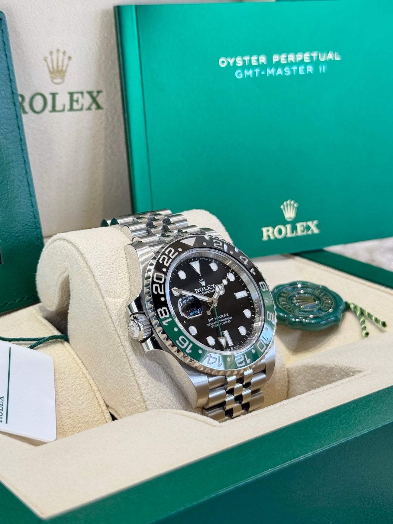 2024 Rolex GMT-Master II Sprite 126720VTNR