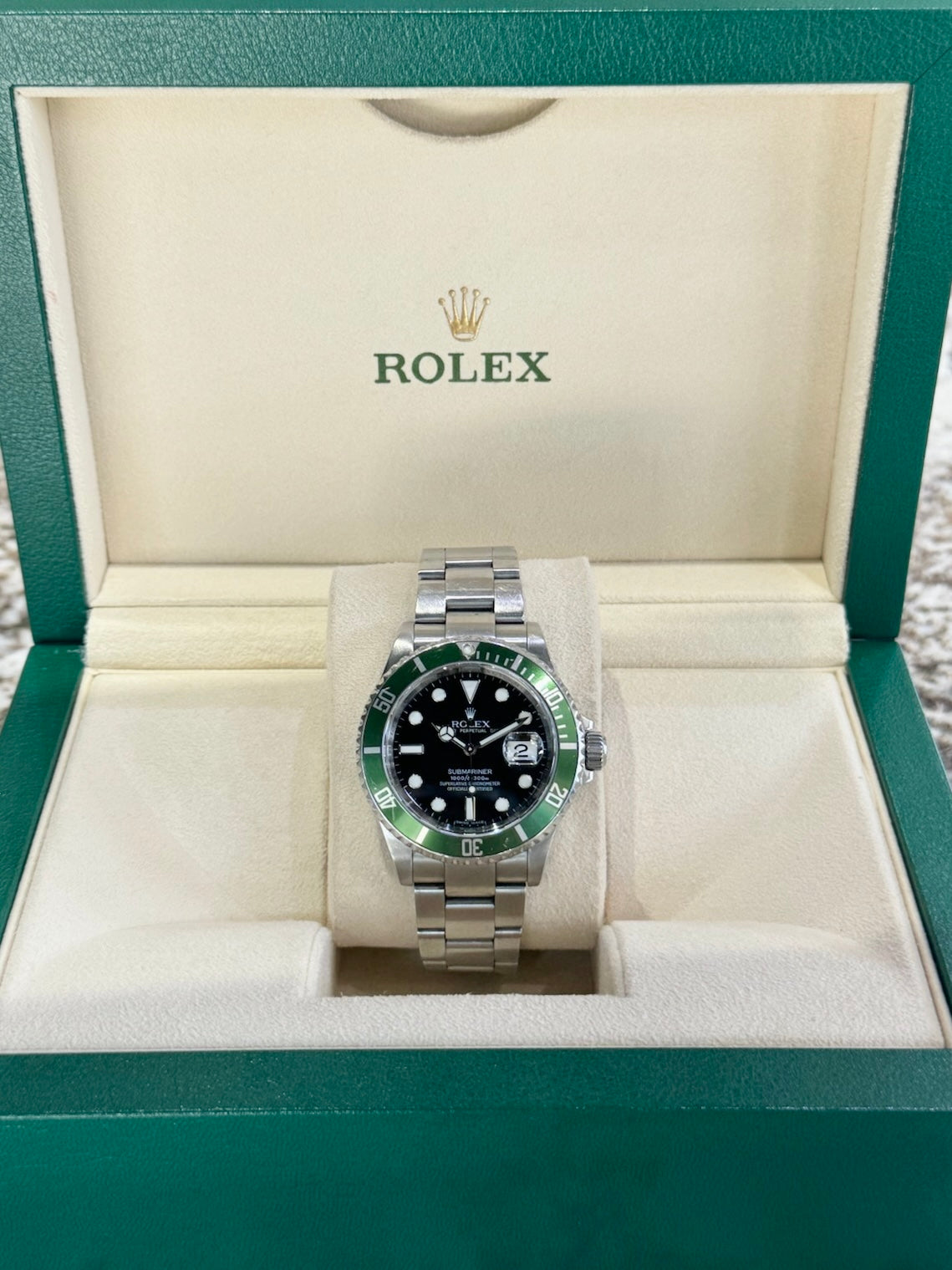 Rolex Submariner Kermit 16610LV