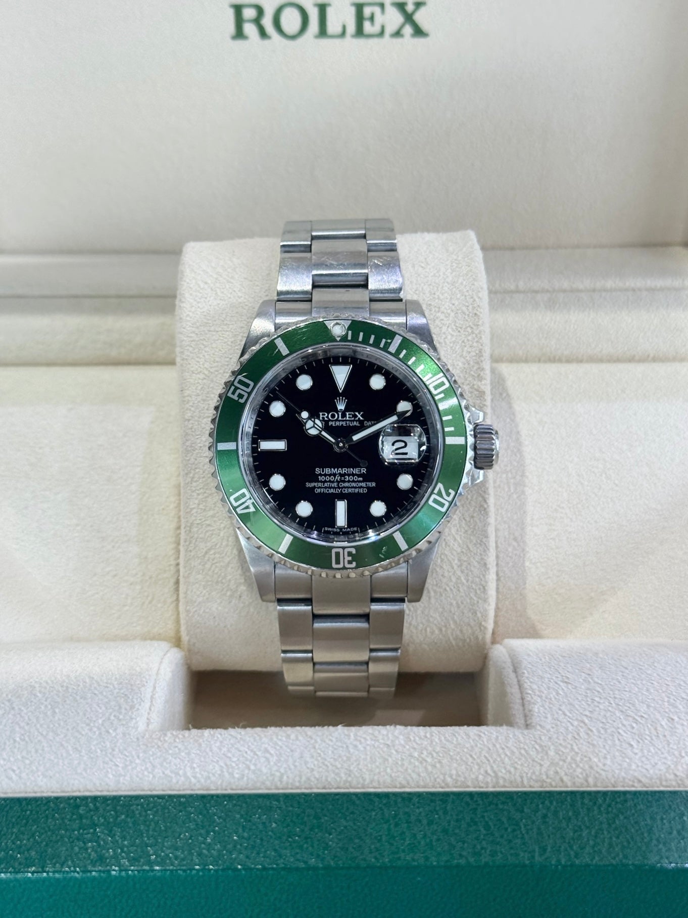 Rolex Submariner Kermit 16610LV