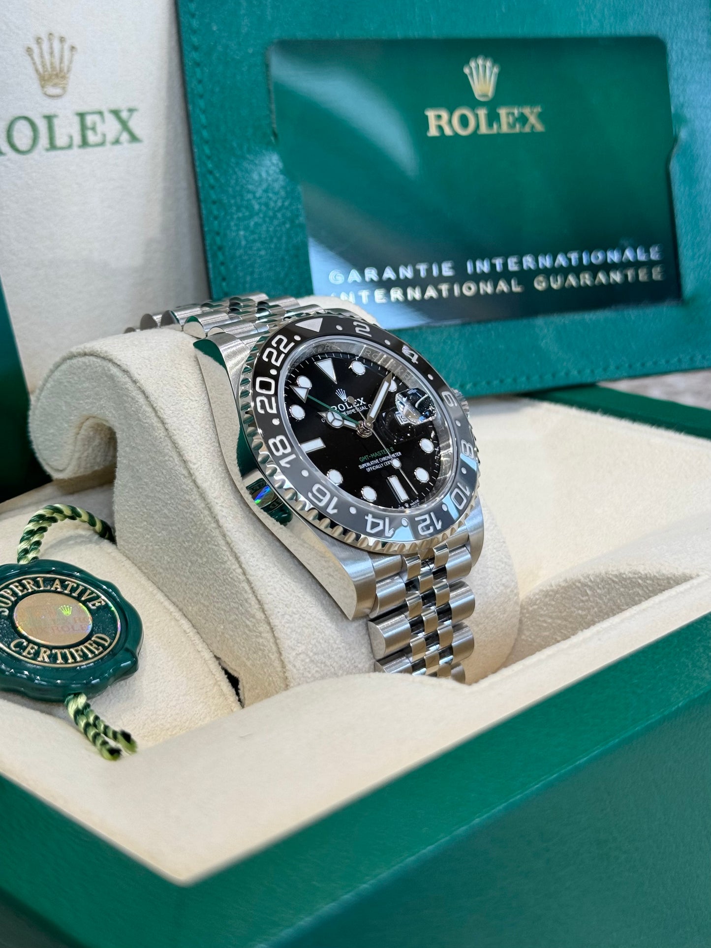 2025 Rolex GMT-Master II Bruce Wayne 126710GRNR