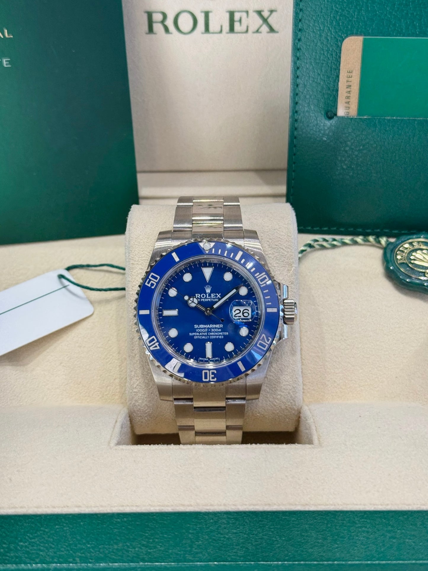2017 Rolex Submariner 116619LB