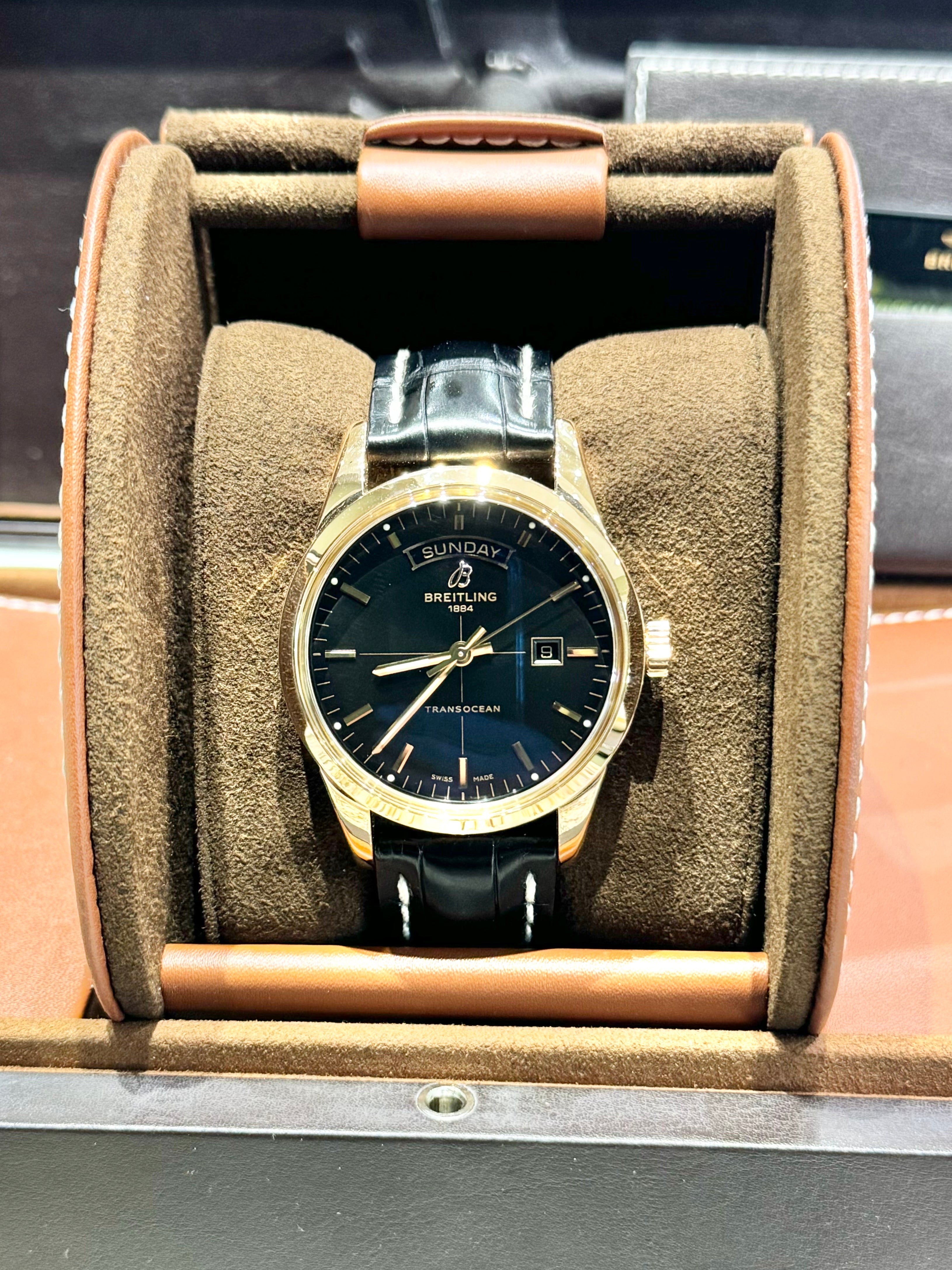 Breitling Transocean Day Date – Giganti Watches