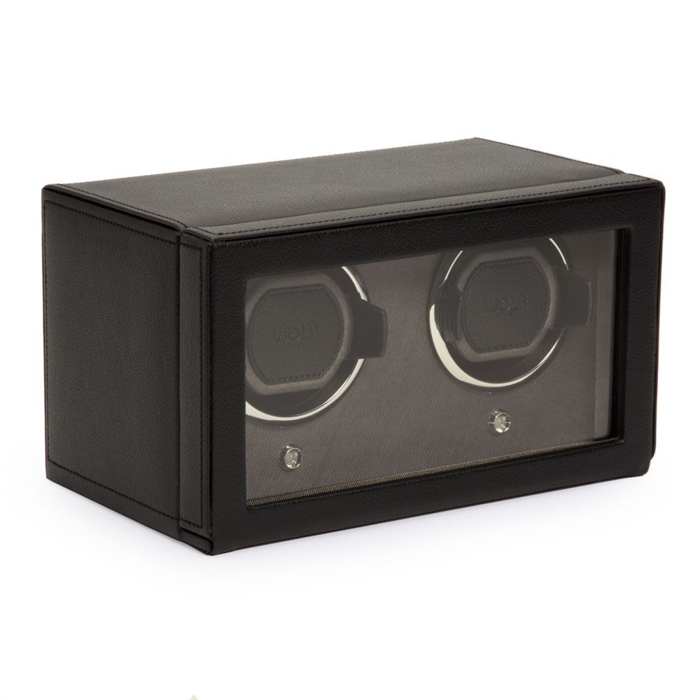 Wolf Cub Double Watch Winder with Cover
