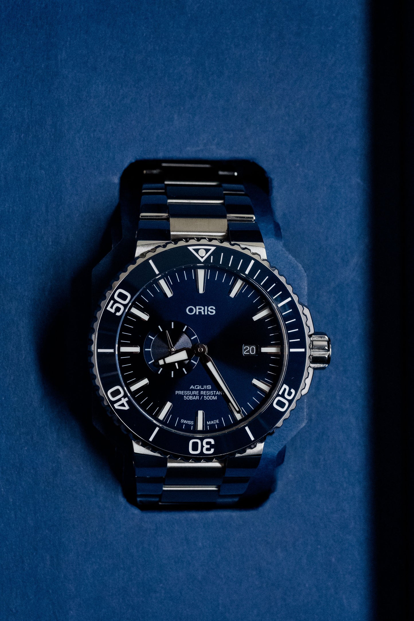 Oris Aquis Small Second 01 743 7733 4155