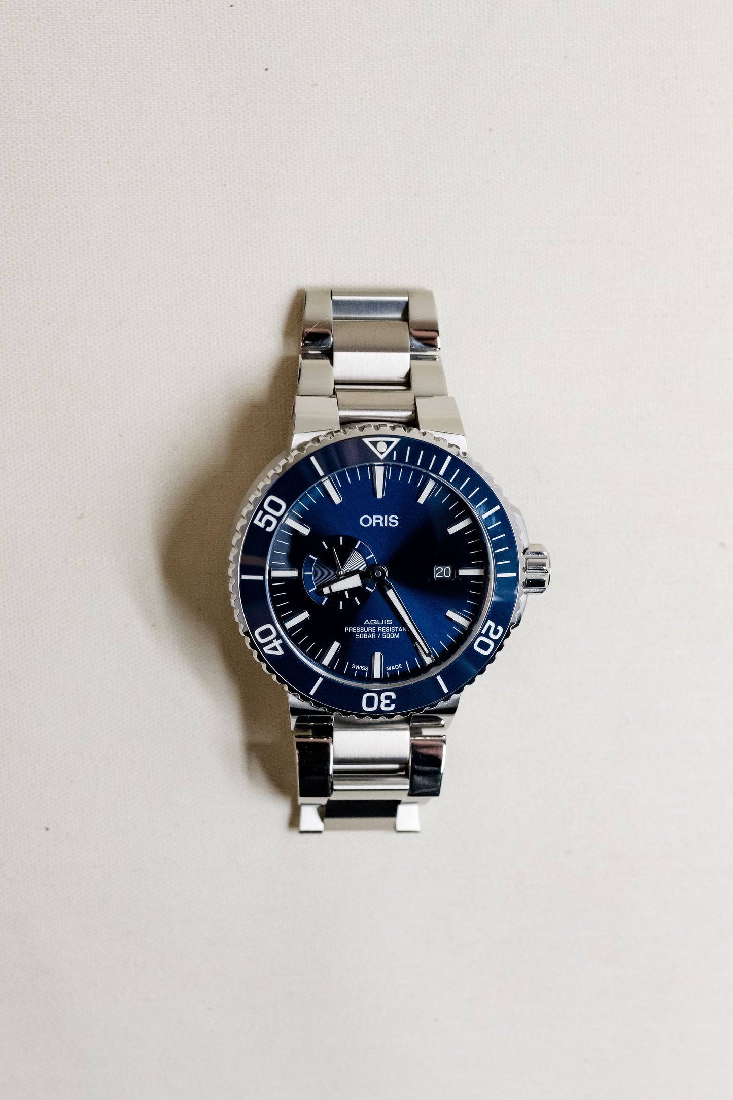 Oris Aquis Small Second 01 743 7733 4155