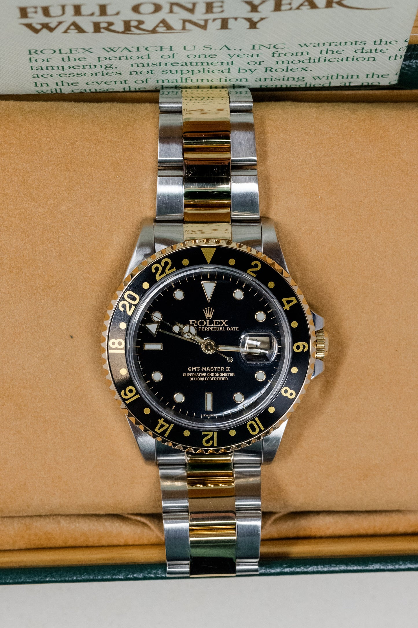 1999 Rolex GMT-Master II 16713