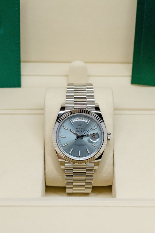 2026 Rolex Platinum Day-Date 40 228236