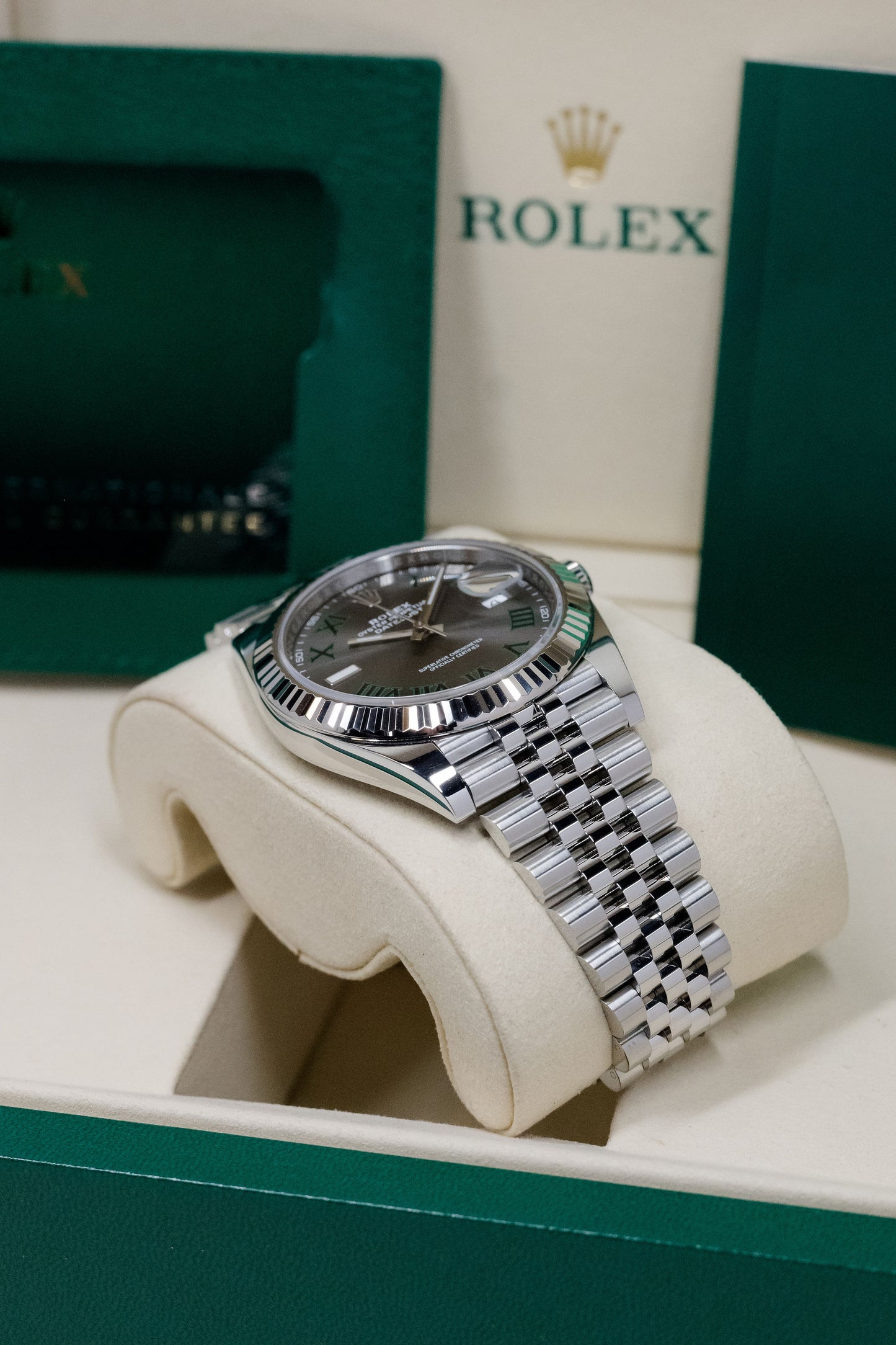 2025 Rolex Datejust 41 Wimbledon 126334