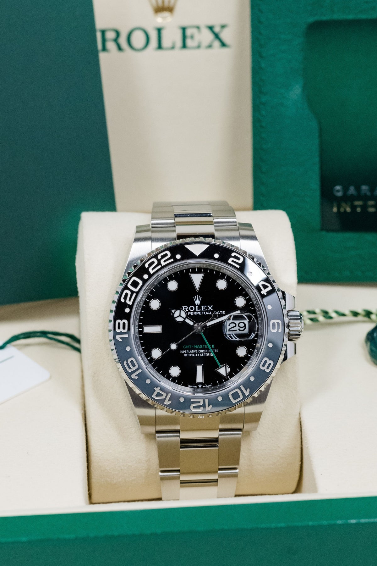 2026 Rolex GMT-Master II Bruce Wayne 126710GRNR