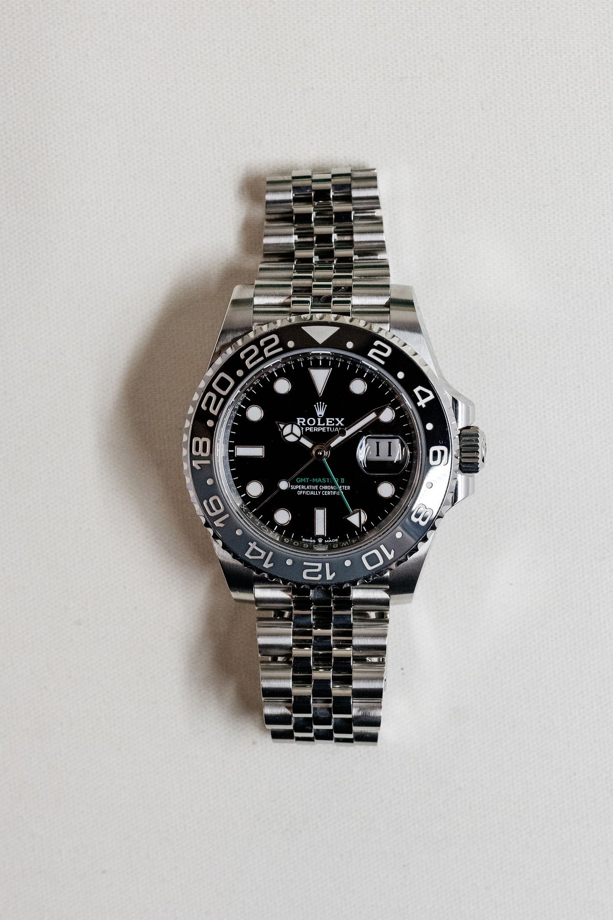 2024 Rolex GMT-Master II Bruce Wayne 126710GRNR