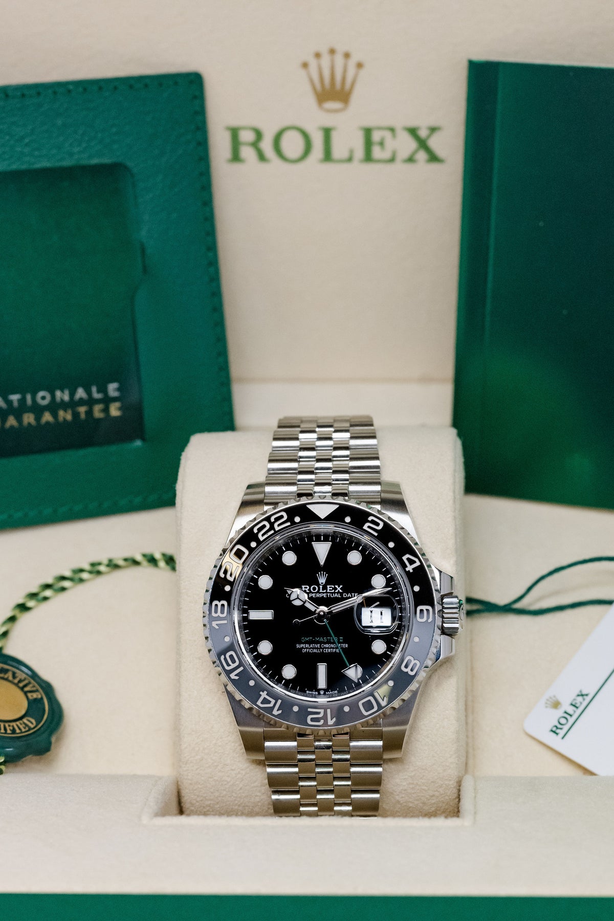 2024 Rolex GMT-Master II Bruce Wayne 126710GRNR