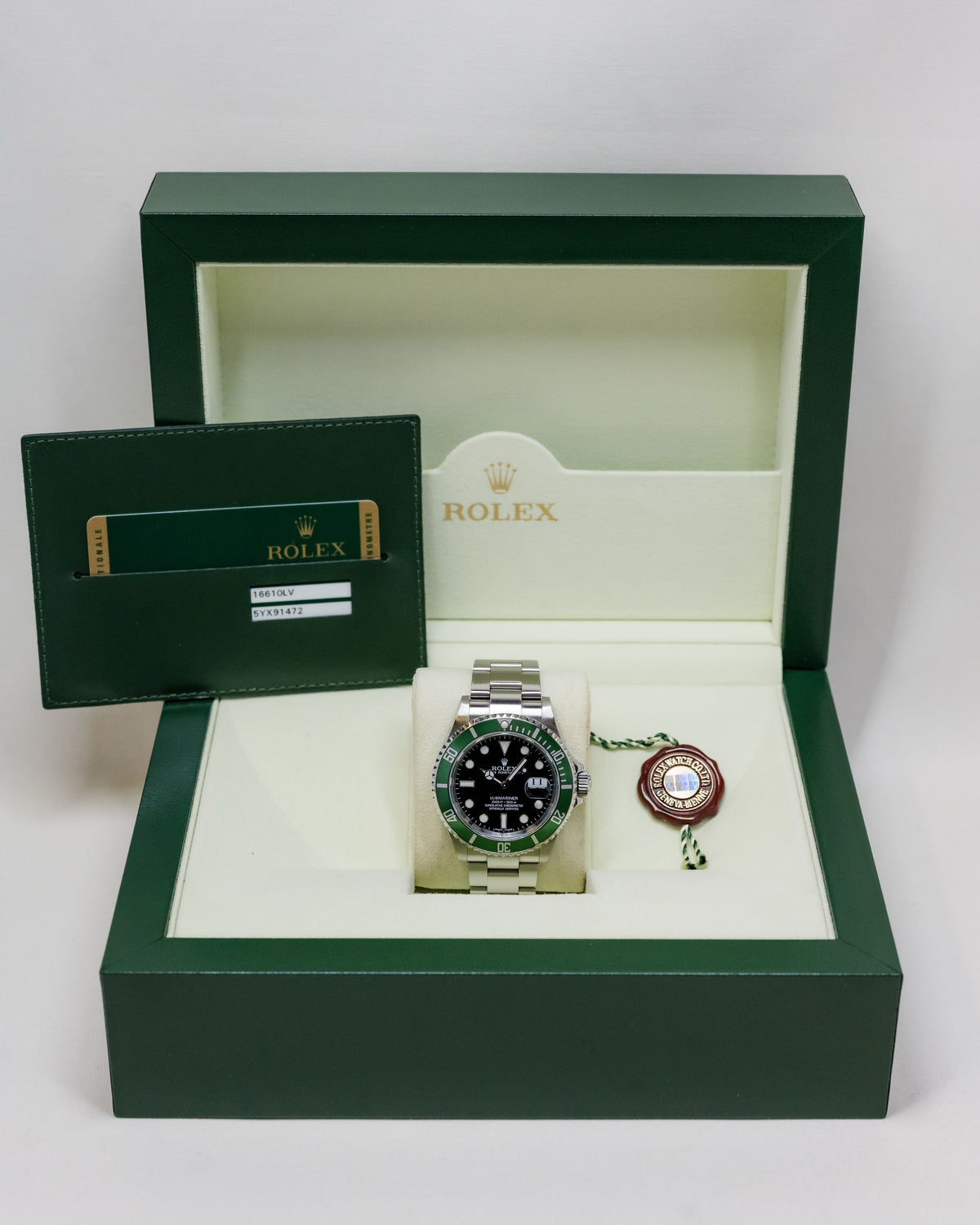 2010 Rolex Submariner Kermit 16610LV