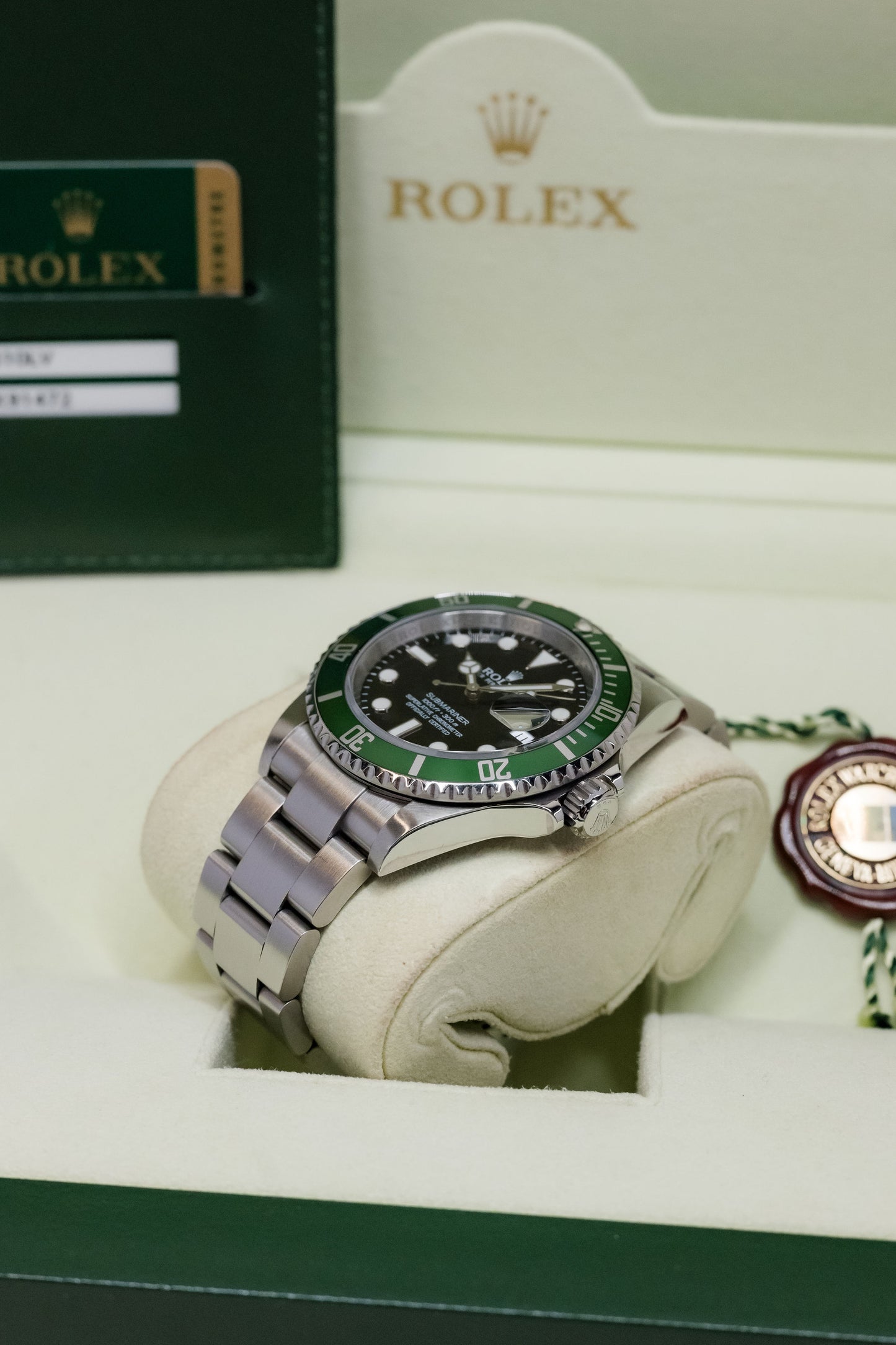 2010 Rolex Submariner Kermit 16610LV