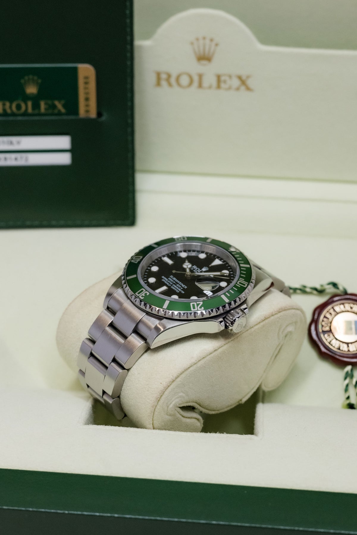 2010 Rolex Submariner Kermit 16610LV