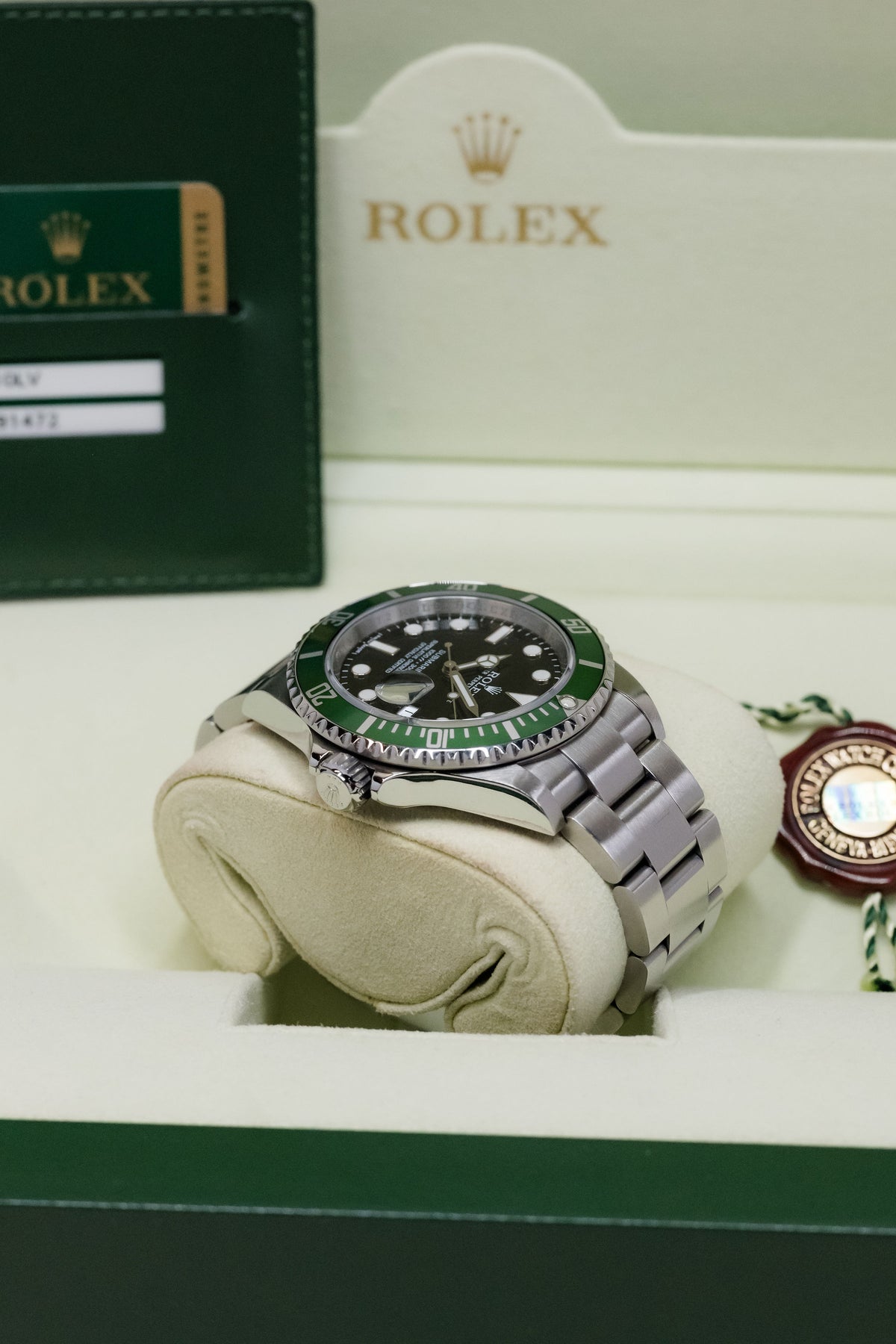 2010 Rolex Submariner Kermit 16610LV
