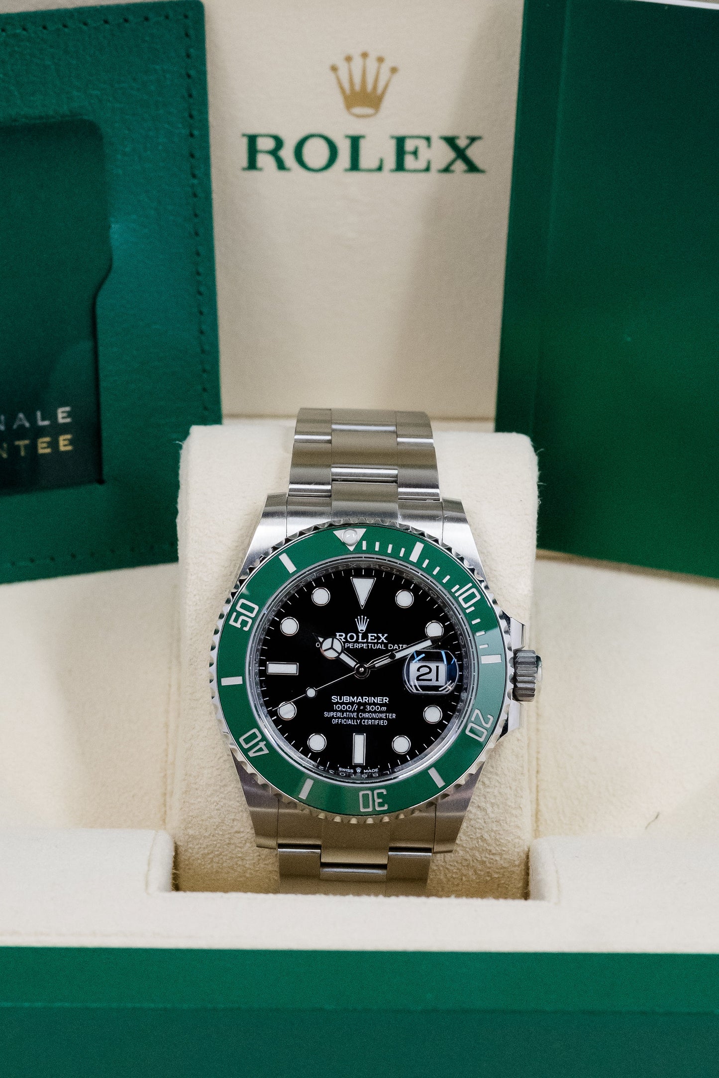 2022 Rolex Submariner Starbucks 126610LV