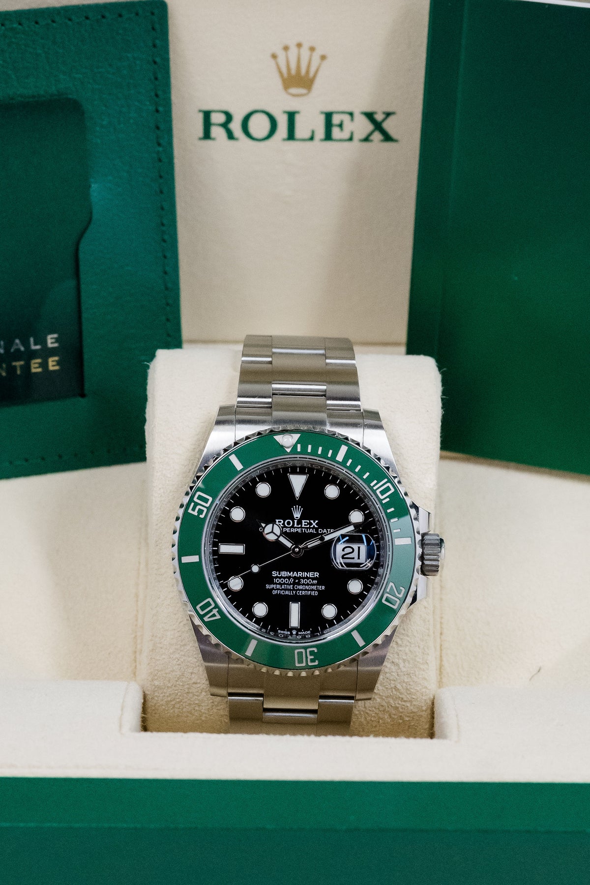 2022 Rolex Submariner Starbucks 126610LV