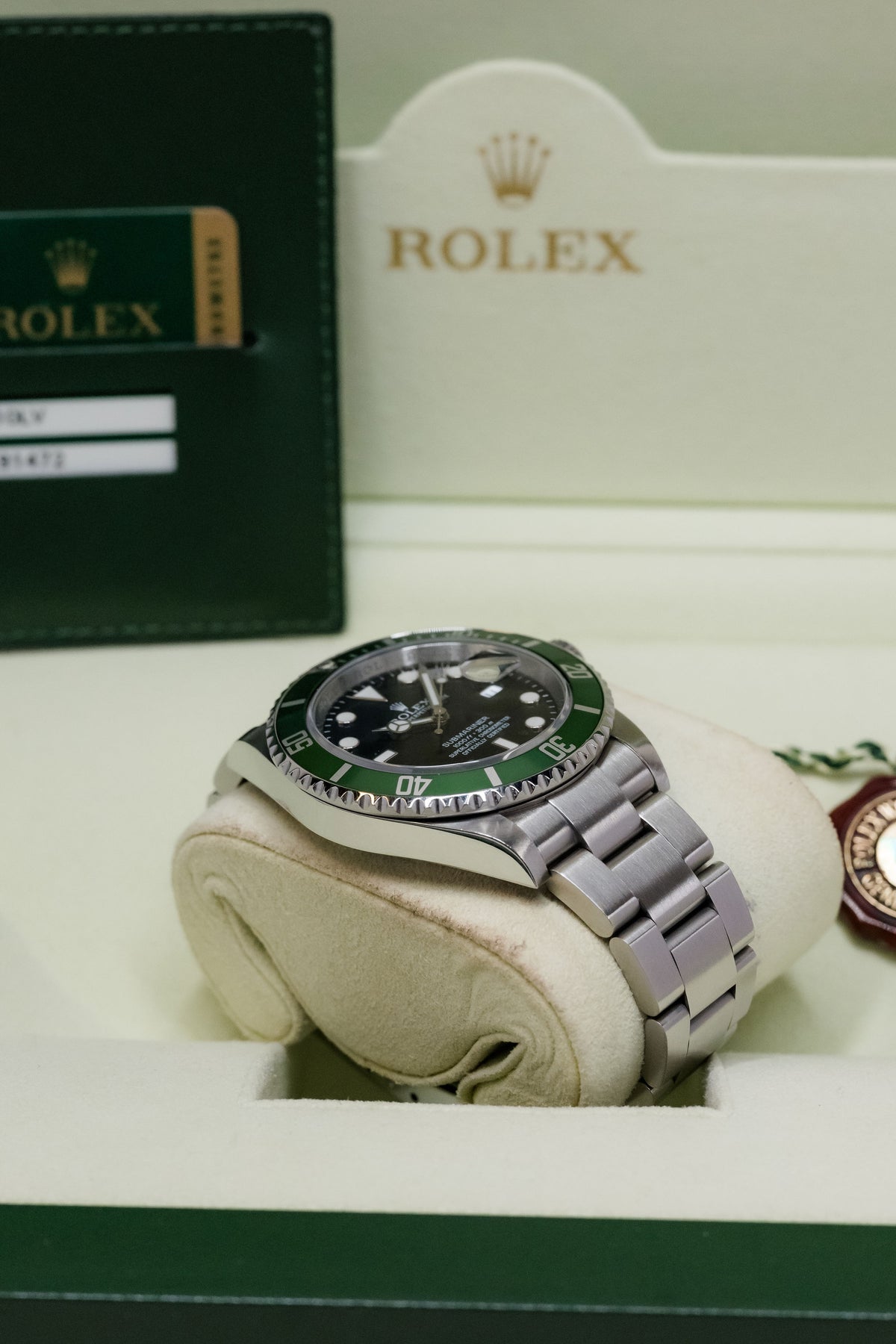 2010 Rolex Submariner Kermit 16610LV