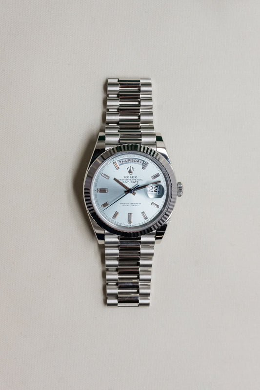 2026 Rolex Platinum Day-Date 40 228236