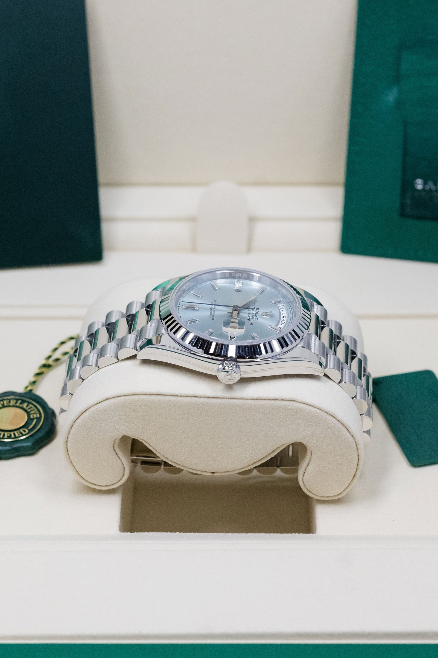 2026 Rolex Platinum Day-Date 40 228236