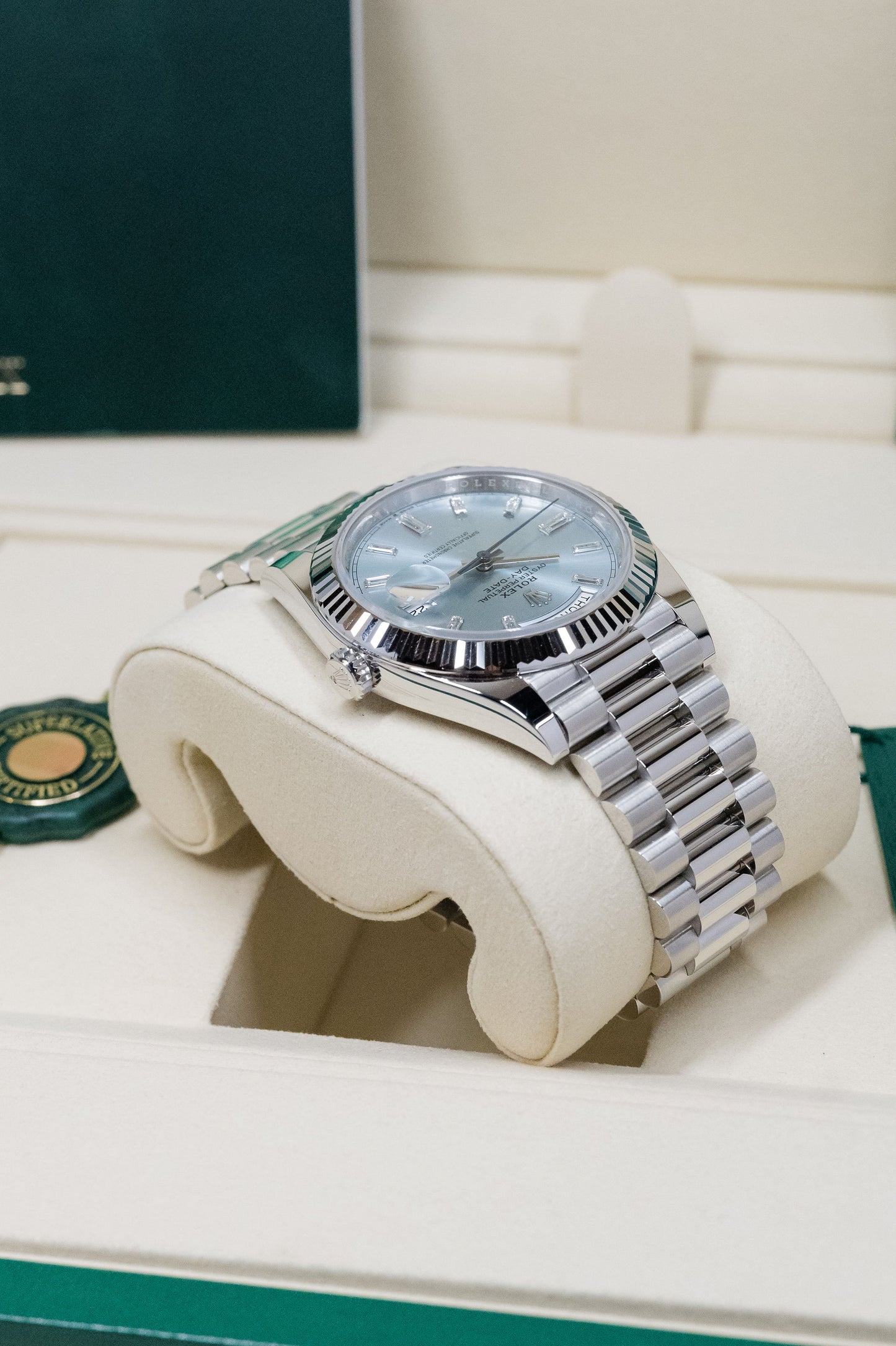 2026 Rolex Platinum Day-Date 40 228236