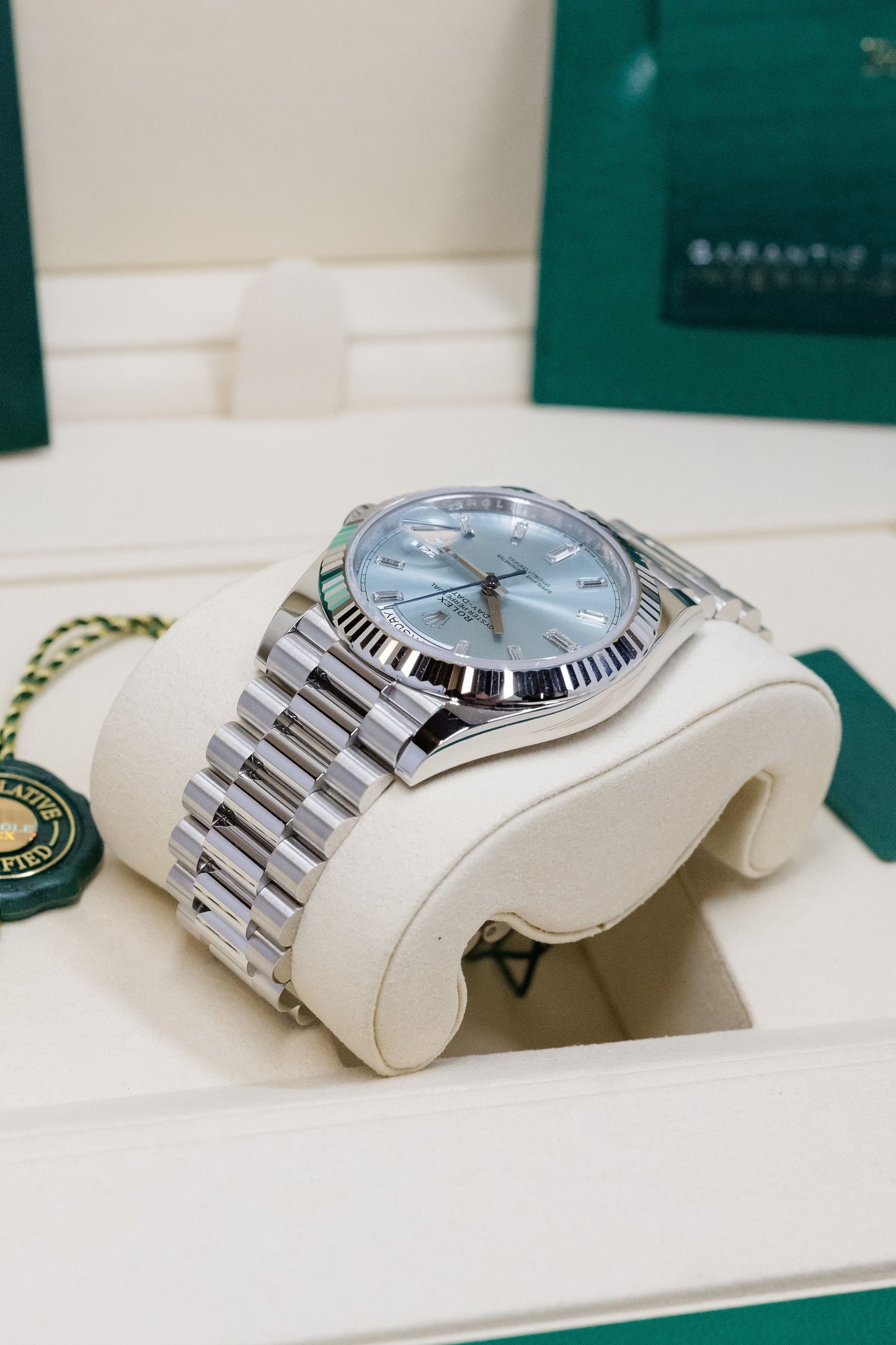 2026 Rolex Platinum Day-Date 40 228236
