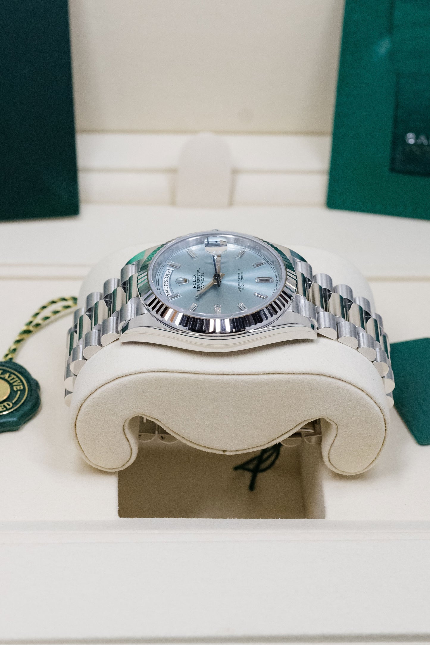 2026 Rolex Platinum Day-Date 40 228236