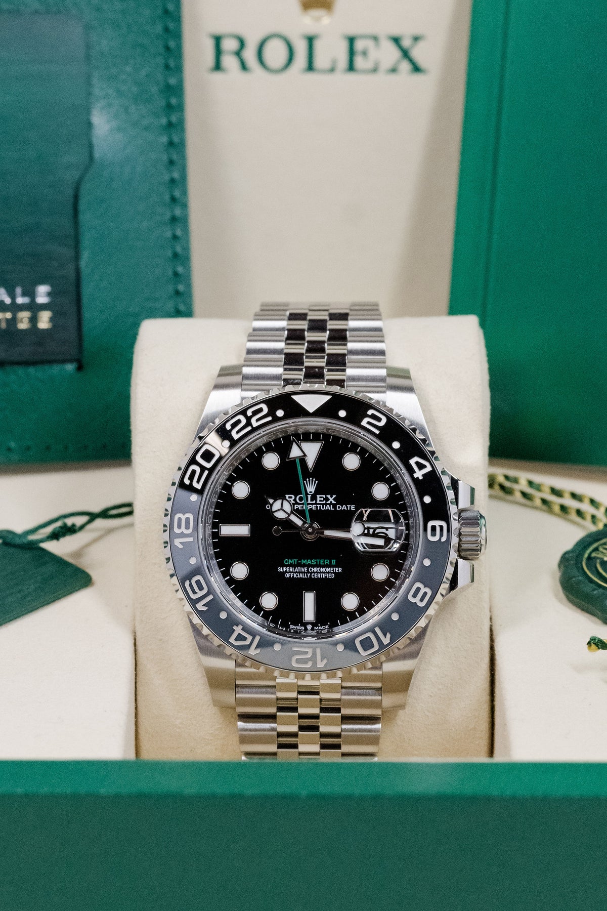 2026 Rolex GMT-Master II Bruce Wayne 126710GRNR