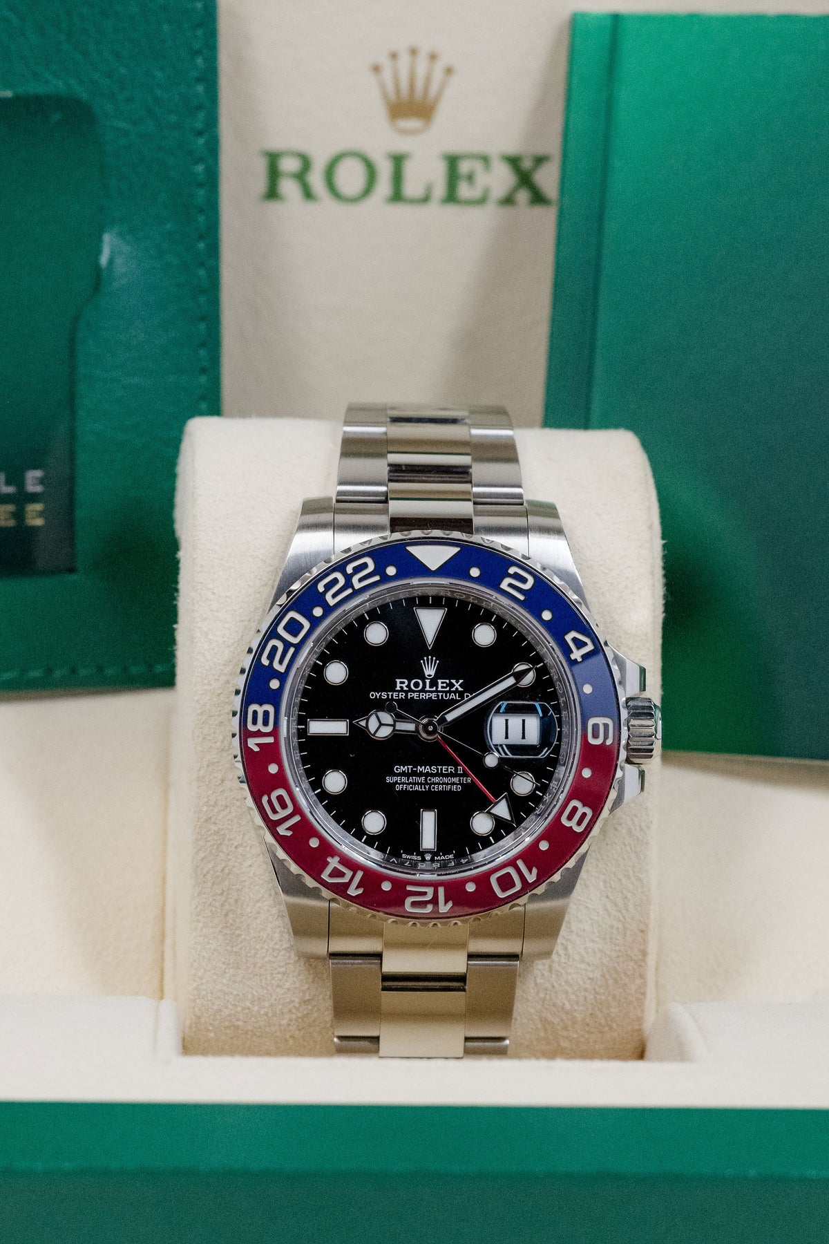 2022 Rolex GMT-Master II Pepsi 126710BLRO