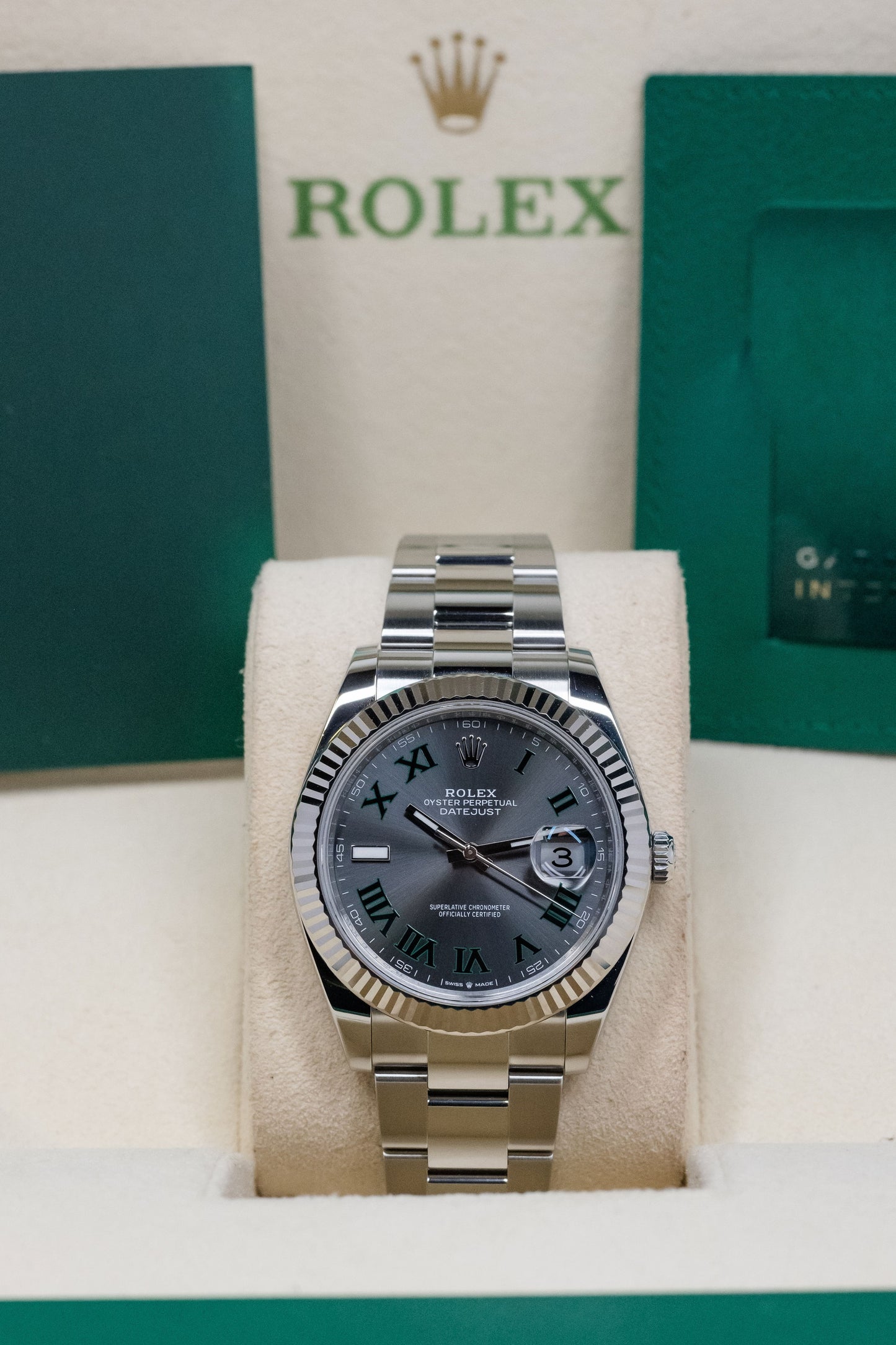 2024 Rolex Datejust 41 Wimbledon 126334