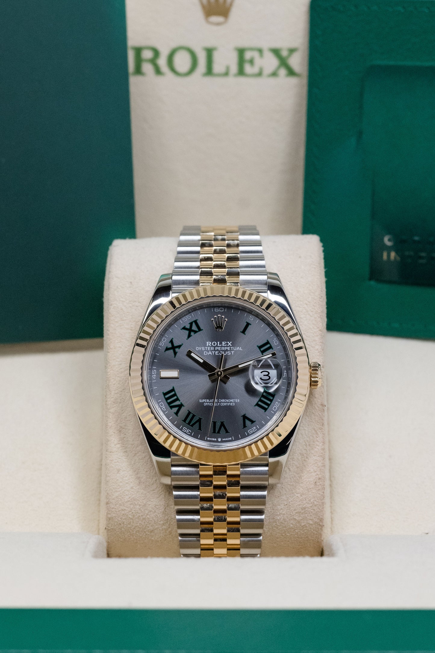 2024 Rolex Datejust 41 Wimbledon 126333