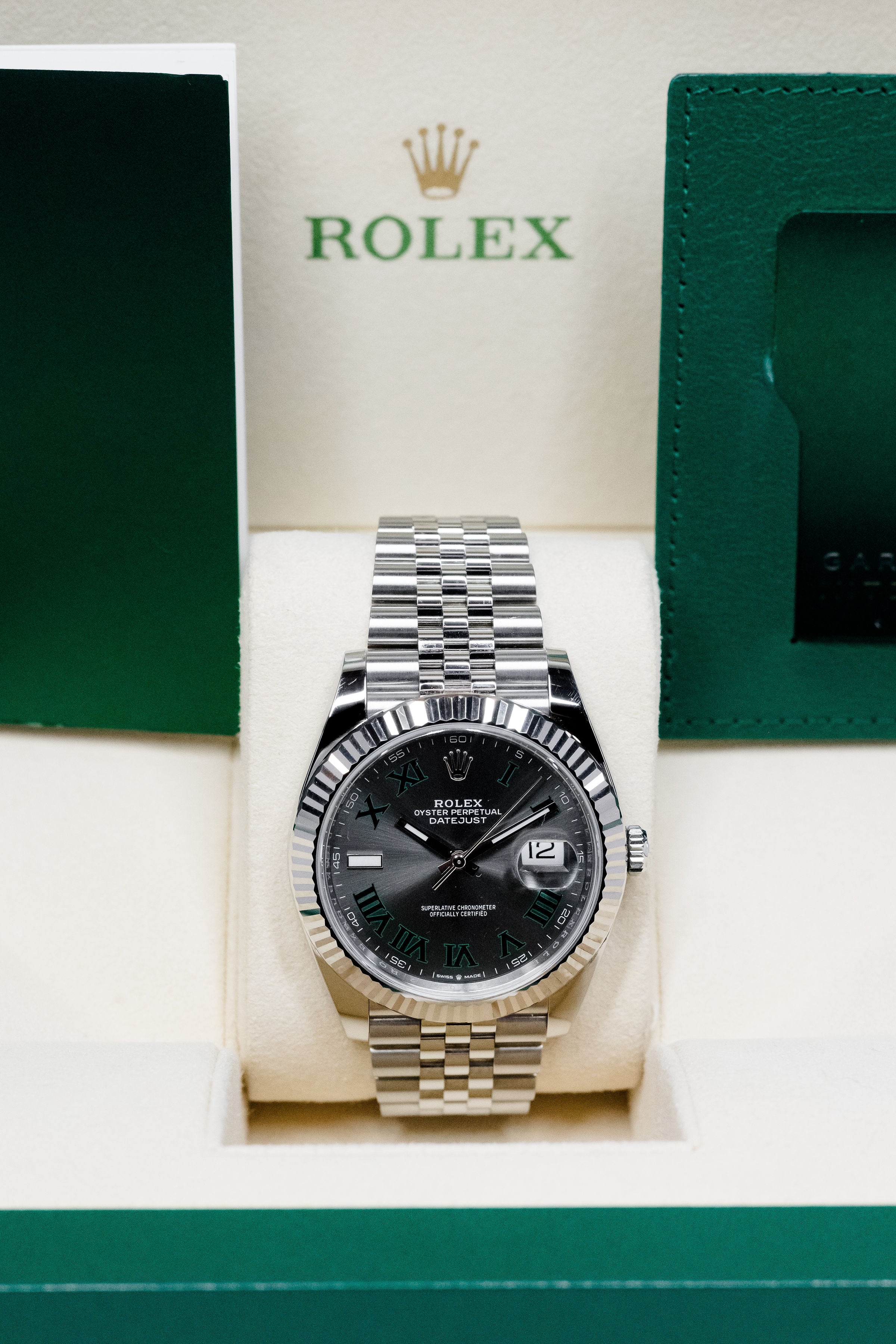 2025 Rolex Datejust 41 Wimbledon 126334 – Giganti Watches